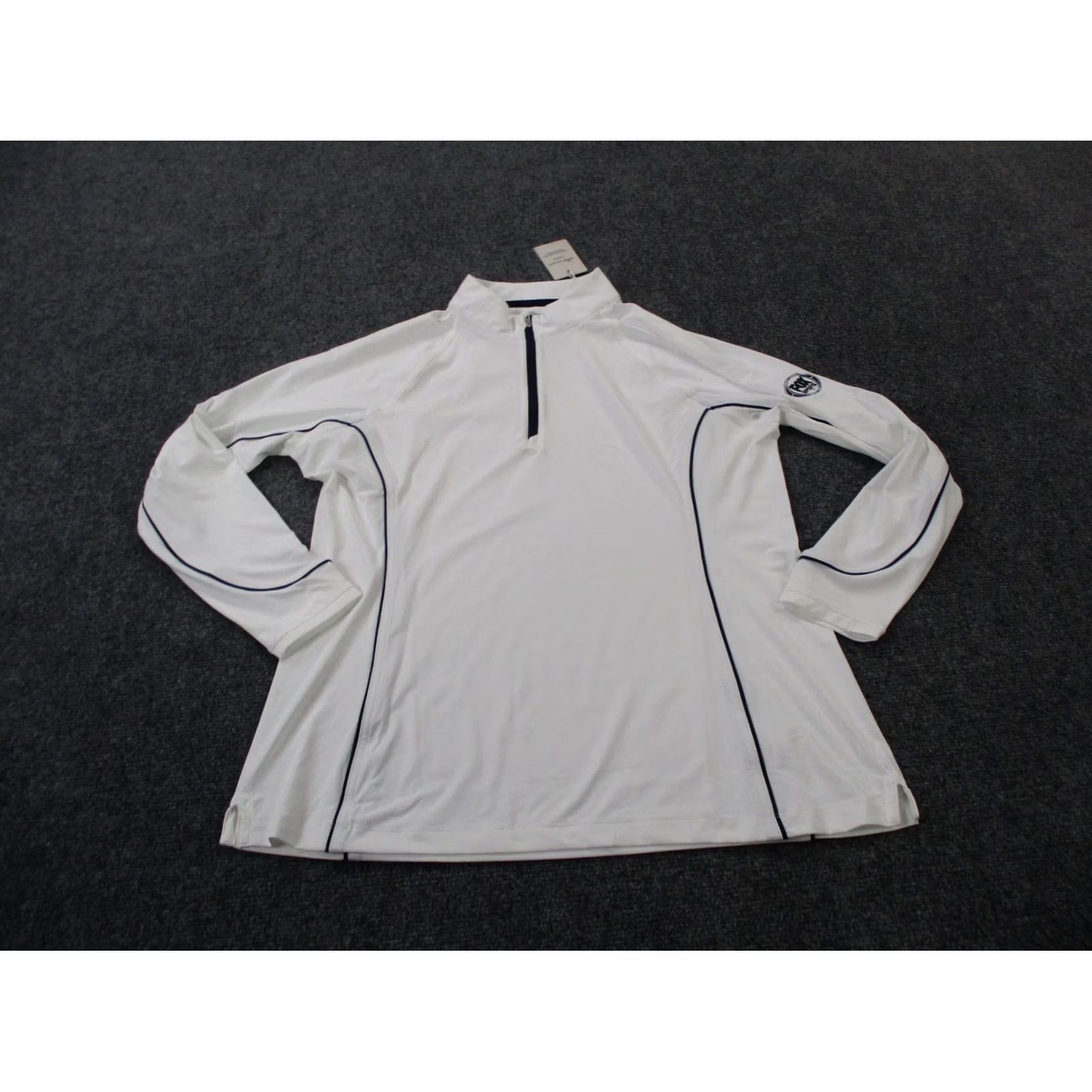 Peter Millar Peter Millar Jacket Womens L White Performance Lightweight Tech Stretch Golf NEW Size L / US 10 / IT 46 - 2 Thumbnail
