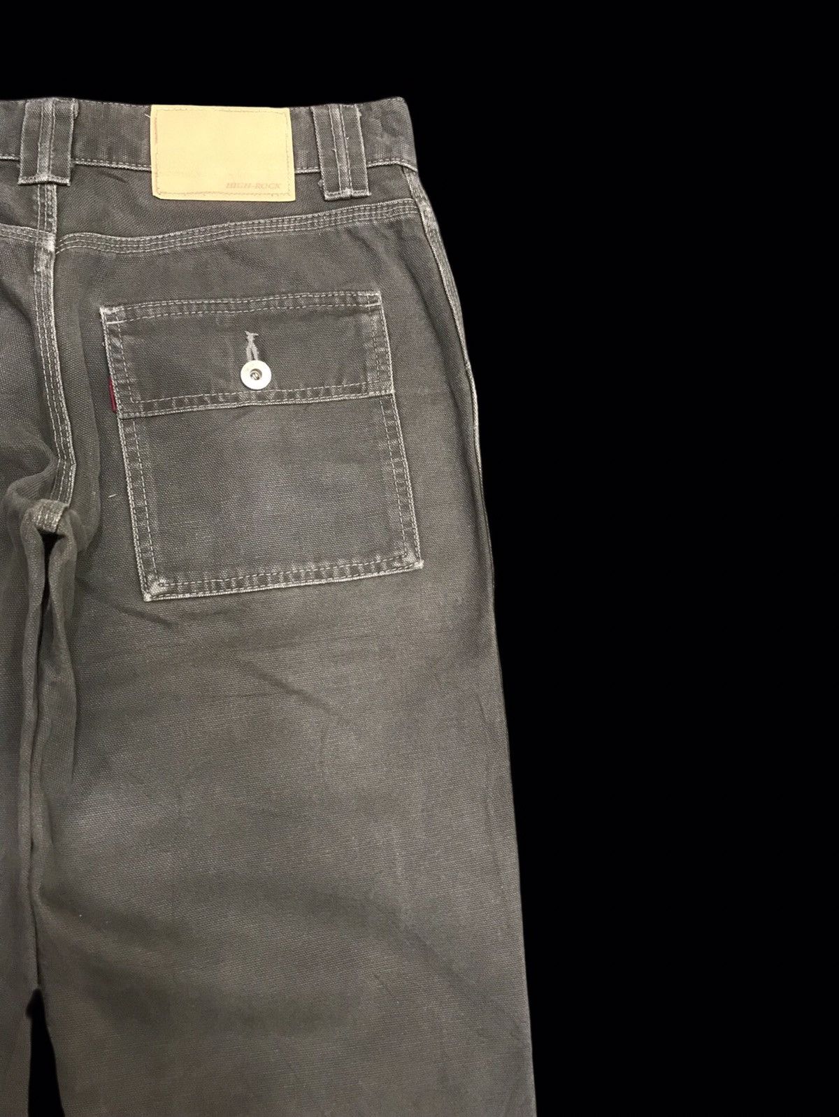 Japanese Brand 💥FLARE💥HIGH ROCK KOJIMA Designr Duck Canvas Bush Pant F120 Size US 30 / EU 46 - 8 Thumbnail