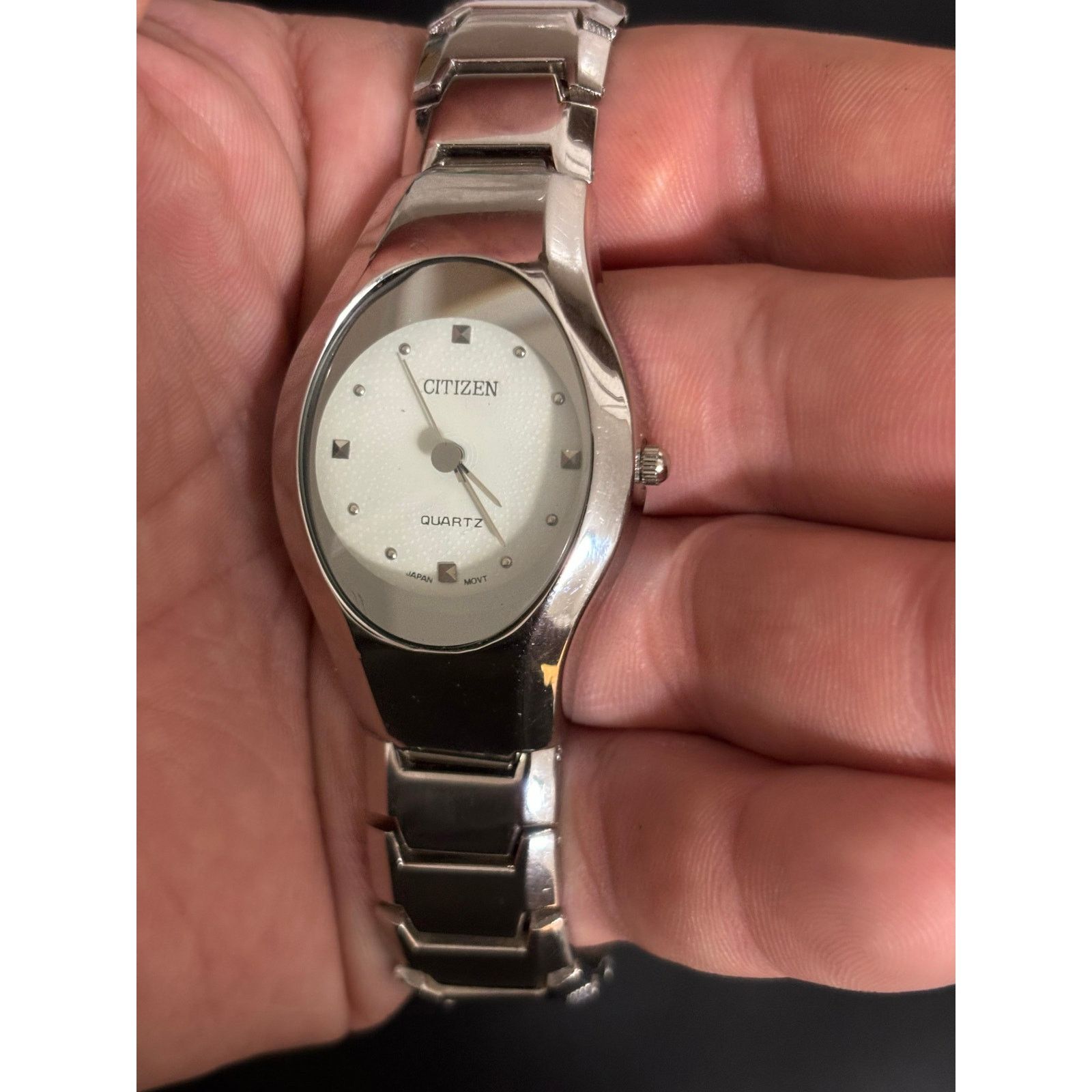 Citizen Citizen 4-232685Y Silver Tone Women’s Watch! New Battery! Size ONE SIZE - 4 Thumbnail