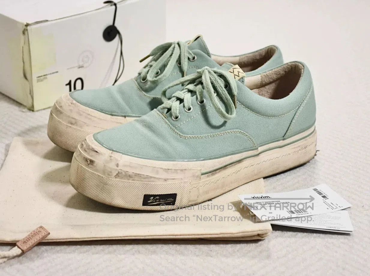 Visvim Visvim 22ss Deck Logan II Canvas Sneakers. Size US 10 / EU 43 - 1 Thumbnail