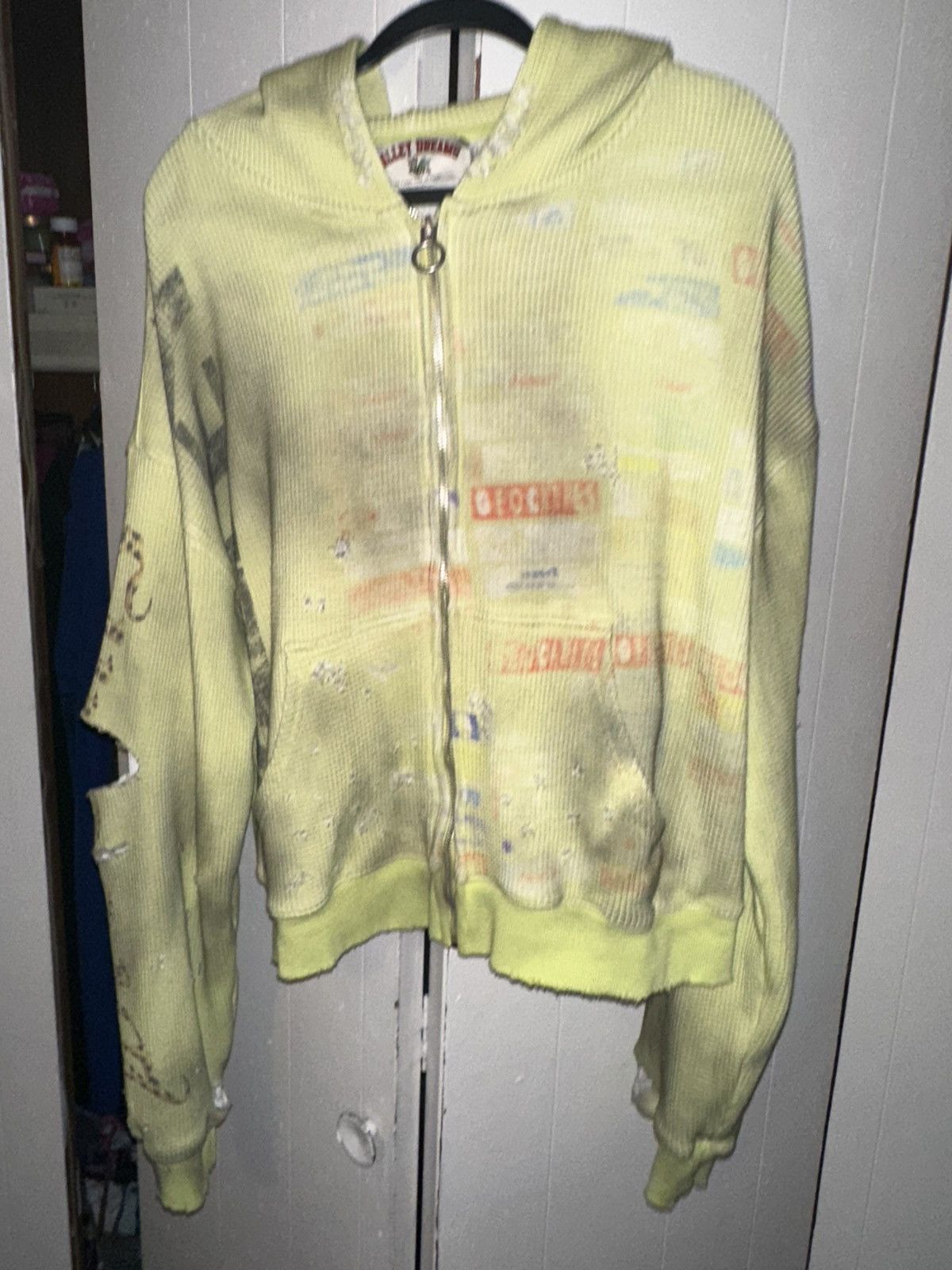 Vale Vale Hulk Armor zip up hoodie valelives valeforever | Grailed