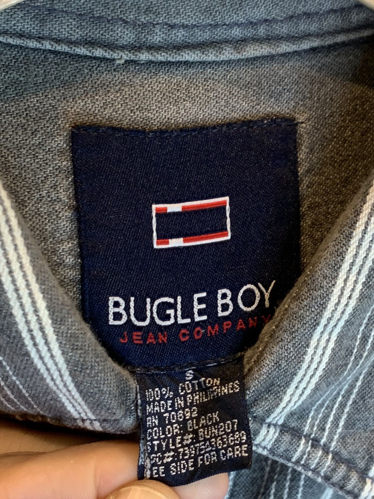 Bugle Boy *RARE* Vintage Bugle Boy Jean Co Striped Pocket Button Shirt Size US S / EU 44-46 / 1 - 10 Thumbnail