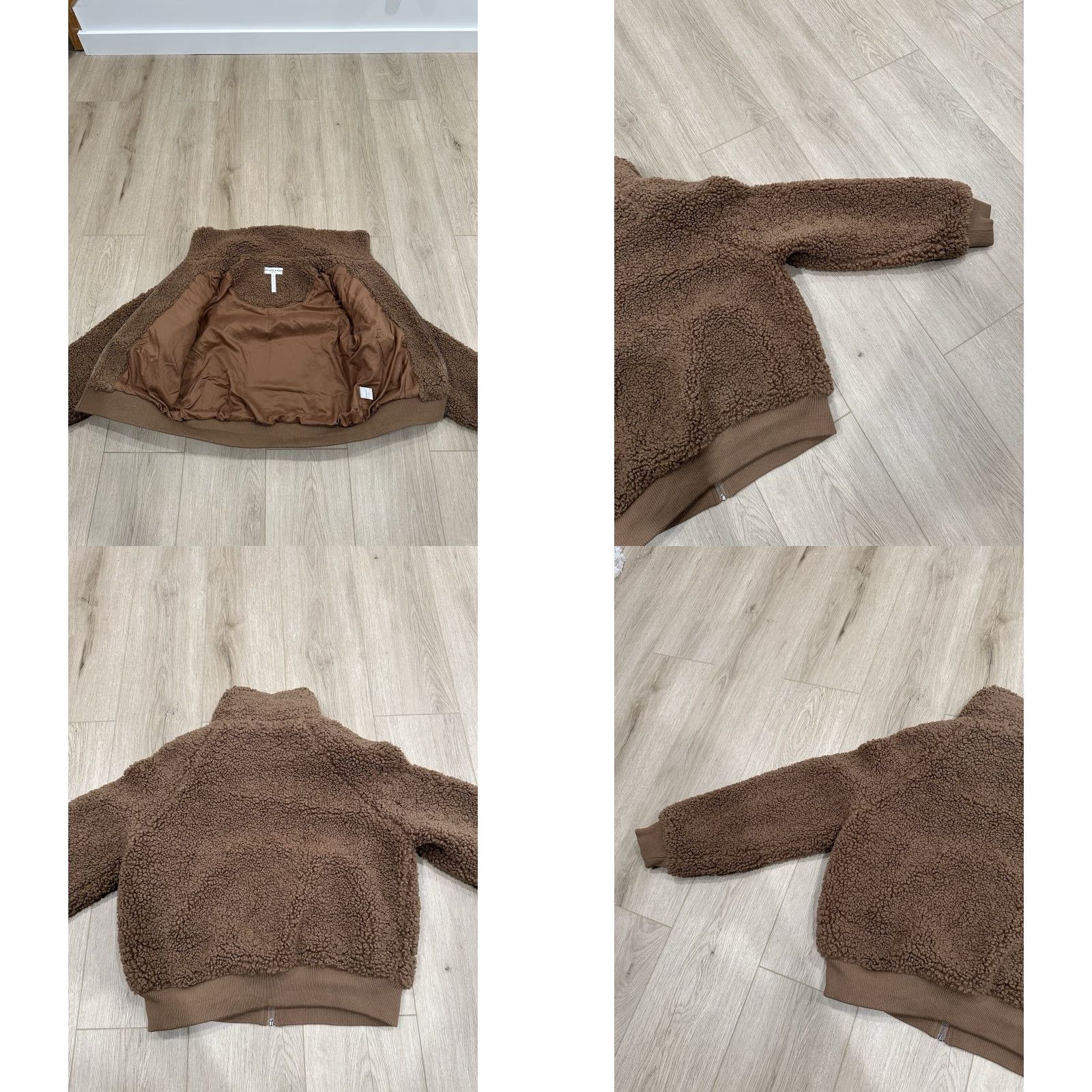 Apiece Apart VINTAGE? Apiece Apart Amager Jacket Bomber Brown Teddy Sherpa Small Size S / US 4 / IT 40 - 8 Thumbnail