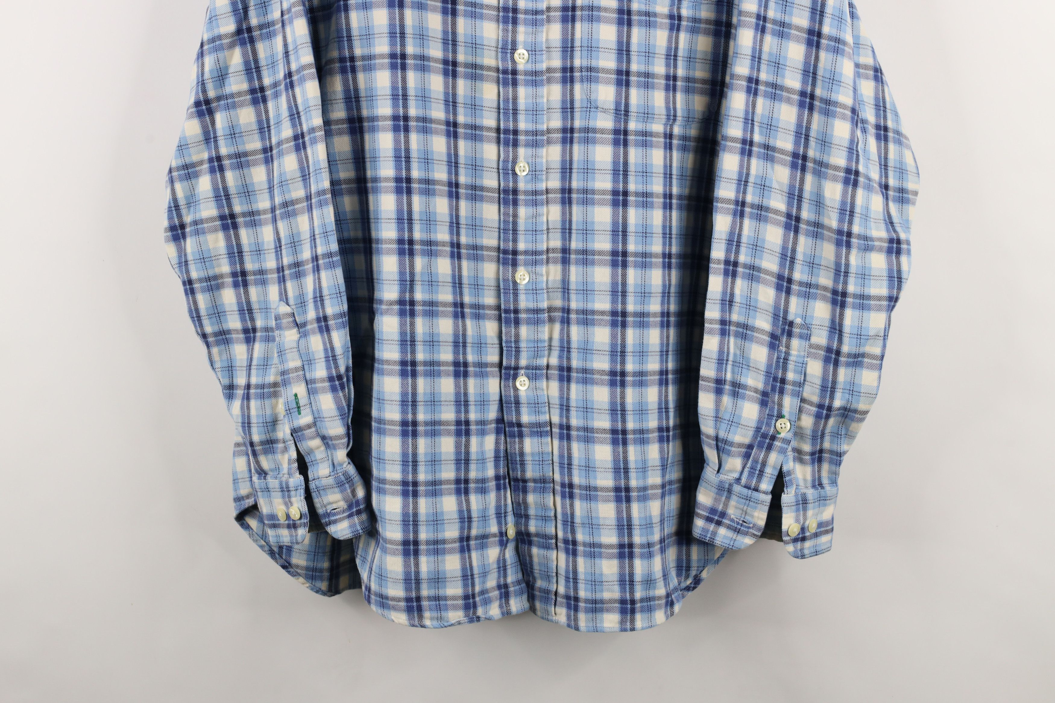 Tommy Hilfiger × Vintage Vintage 90s Tommy Hilfiger Collared Button Shirt Plaid Size US M / EU 48-50 / 2 - 3 Thumbnail