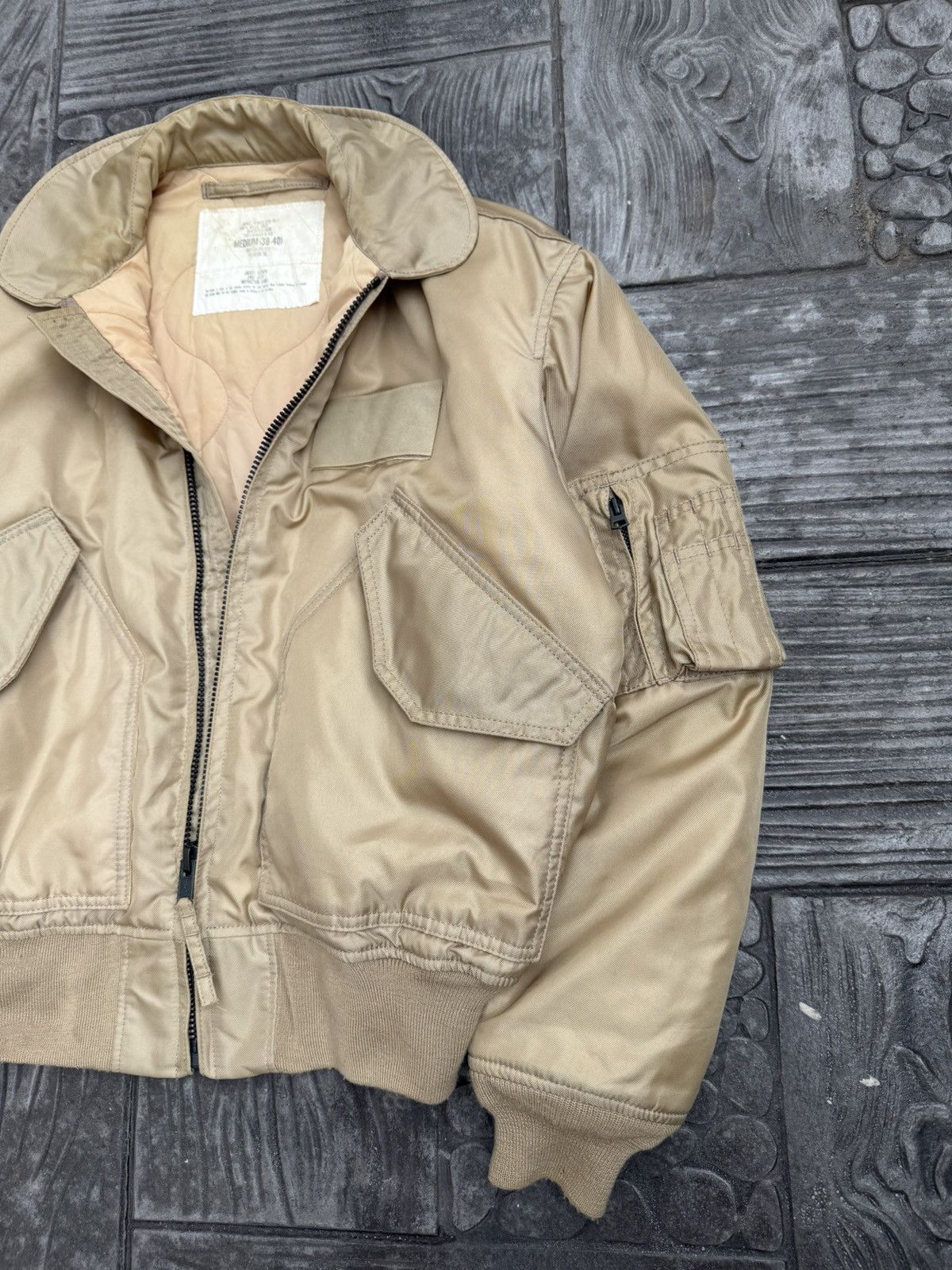 Buzz Rickson's US Military Pilot HOUSTON INC CWU-45/P Flight Jacket USAF Size US M / EU 48-50 / 2 - 4 Thumbnail