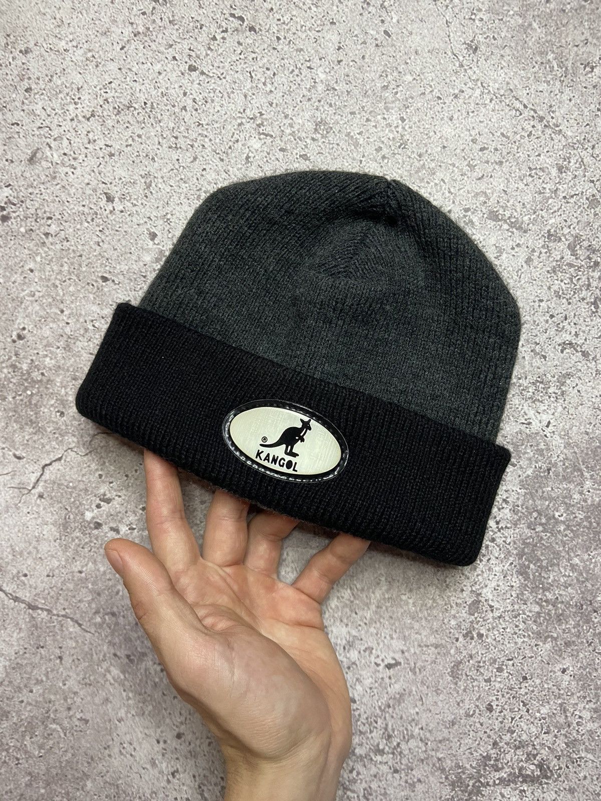 Kangol × Vintage Vintage Kangol Reflective Logo Fleece Hat Beanie Size ONE SIZE - 1 Thumbnail
