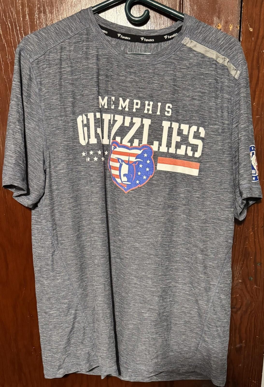 Other Memphis Grizzlies Blue S/S Tee Fanatics Men's sz L Size ONE SIZE - 1 Thumbnail