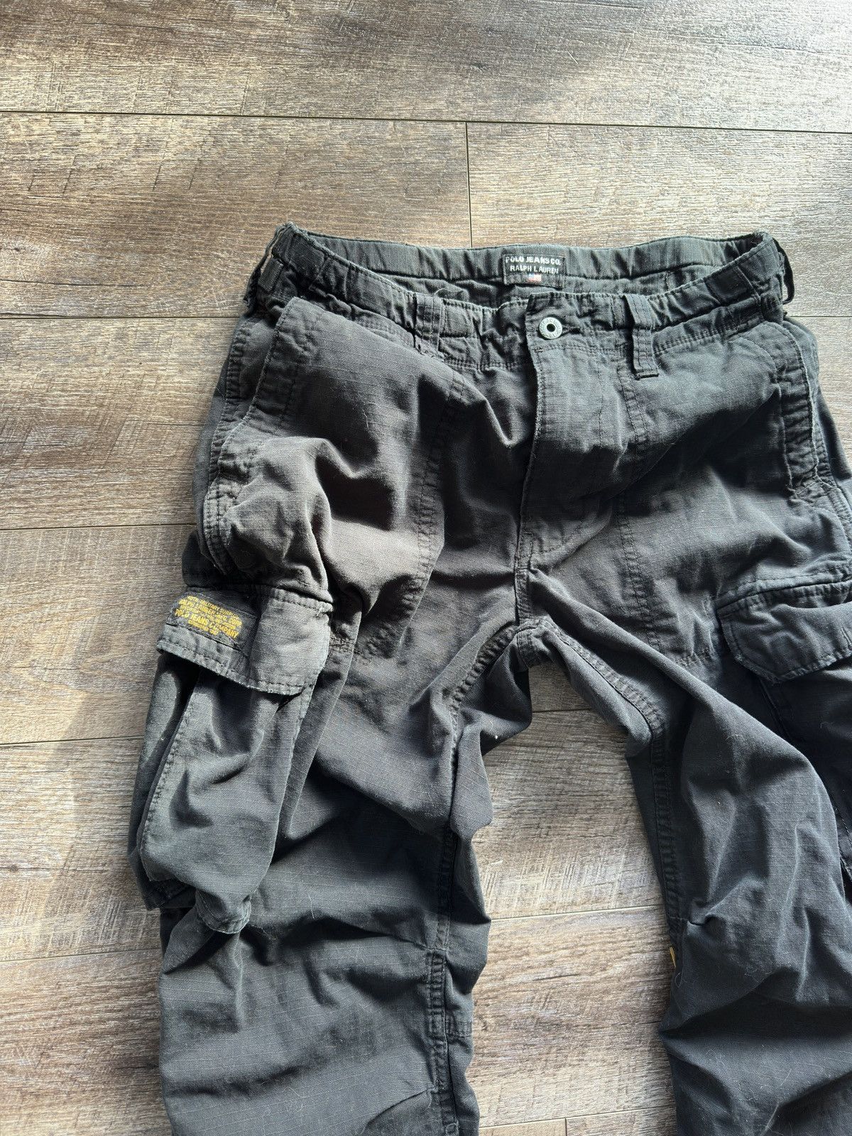 Polo Ralph Lauren Vintage Polo Ralph Lauren Baggy Cargo Utility Pants Size US 30 / EU 46 - 2 Thumbnail