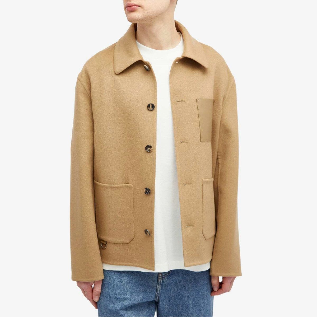 Loewe o1w1db10426 Jacket in Camel Size US XL / EU 56 / 4 - 2 Thumbnail