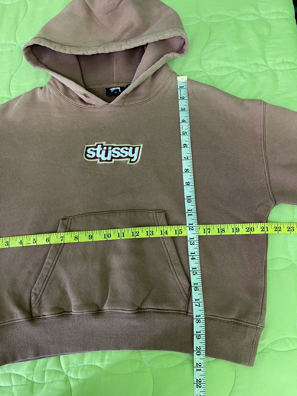 Stussy Vintage Embroidered Stussy Civil Cropped Hoodie Style Baggy Size S / US 4 / IT 40 - 11 Thumbnail