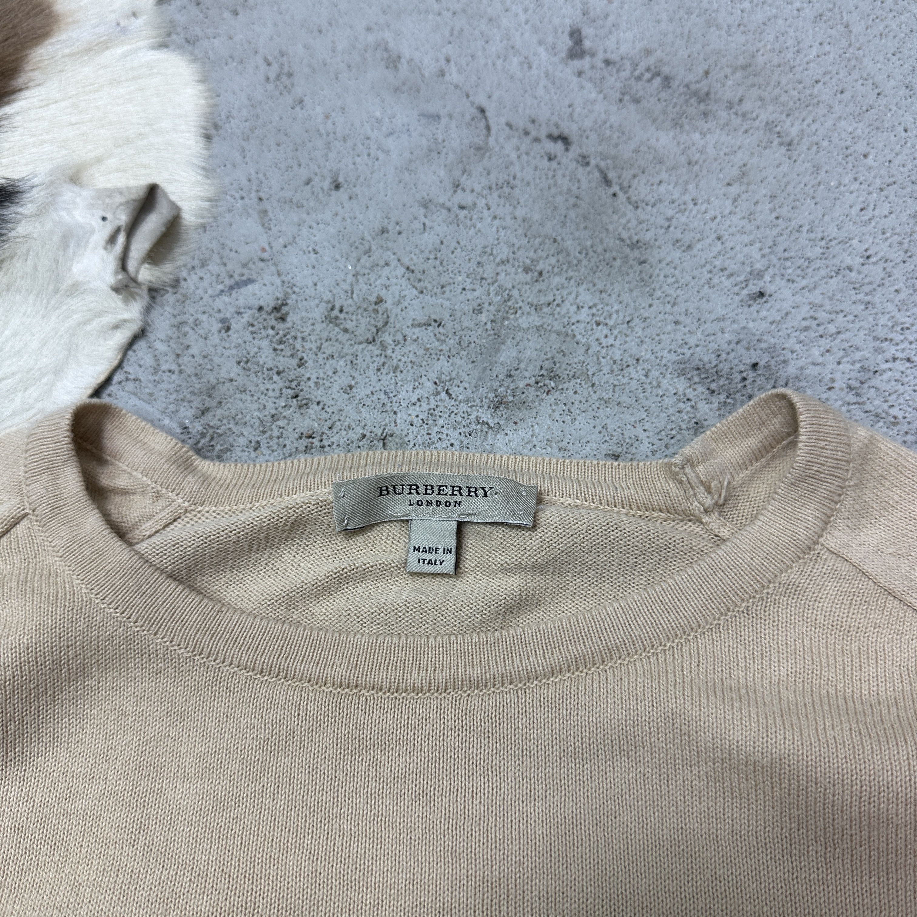 Burberry Vintage Striped Streetwear Burberry Italian Sweater 00s Size S / US 4 / IT 40 - 4 Thumbnail