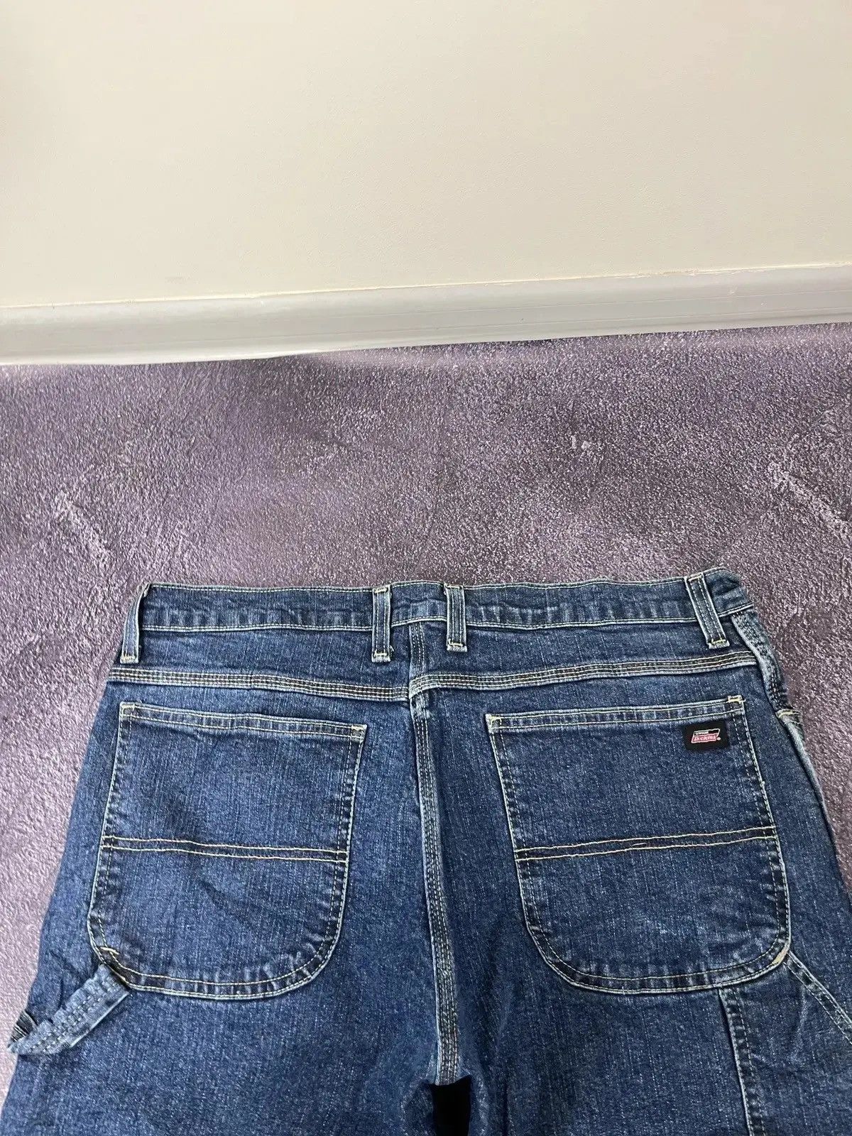 Dickies × Vintage Vintage Dickies Y2K Work Blue Hype Baggy Denim Jeans Size US 36 / EU 52 - 5 Thumbnail