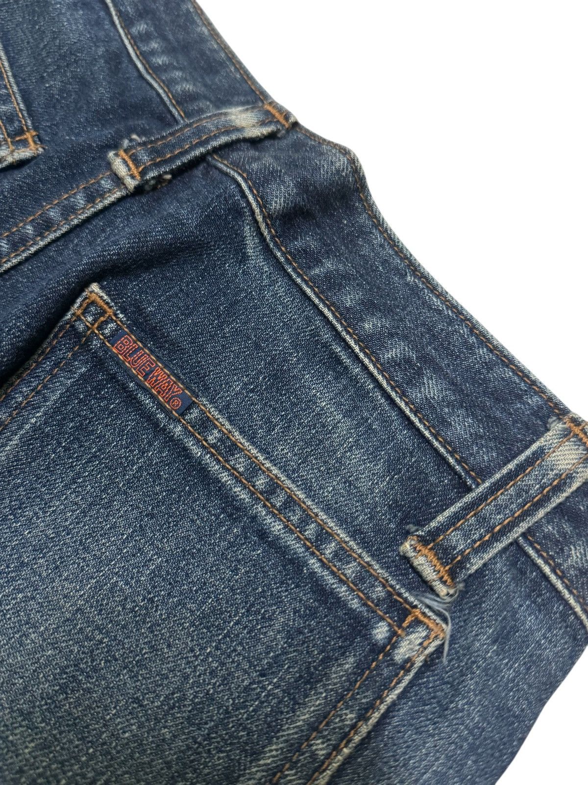 Hysteric Glamour Vintage Retro Blue Way Bell Bottom Boot Cut Flared Denim Size US 26 / EU 42 - 12 Thumbnail