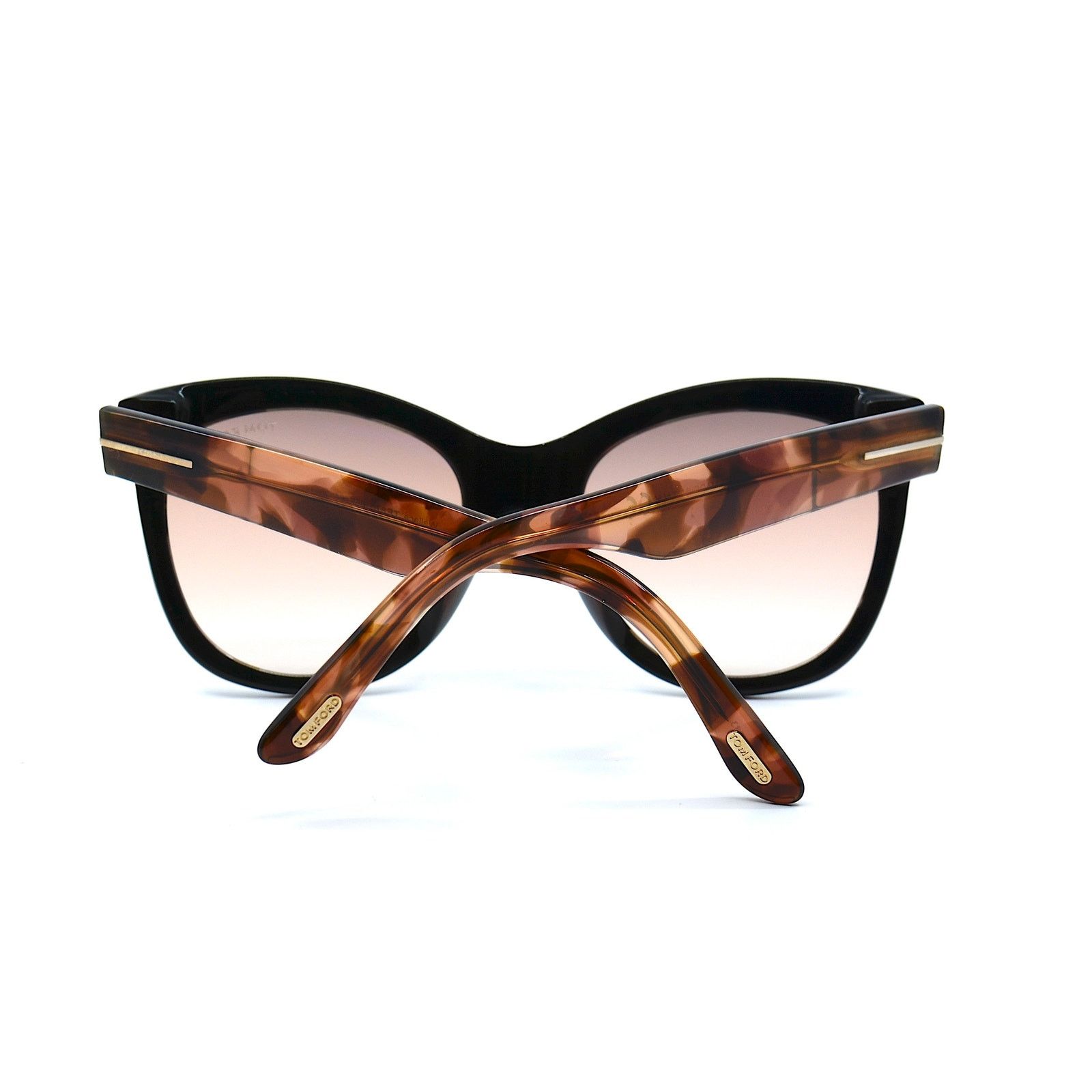 Tom Ford TOM FORD WALLACE TF870 05F BLACK/ HAVANA BROWN SUNGLASSES Size ONE SIZE - 6 Thumbnail