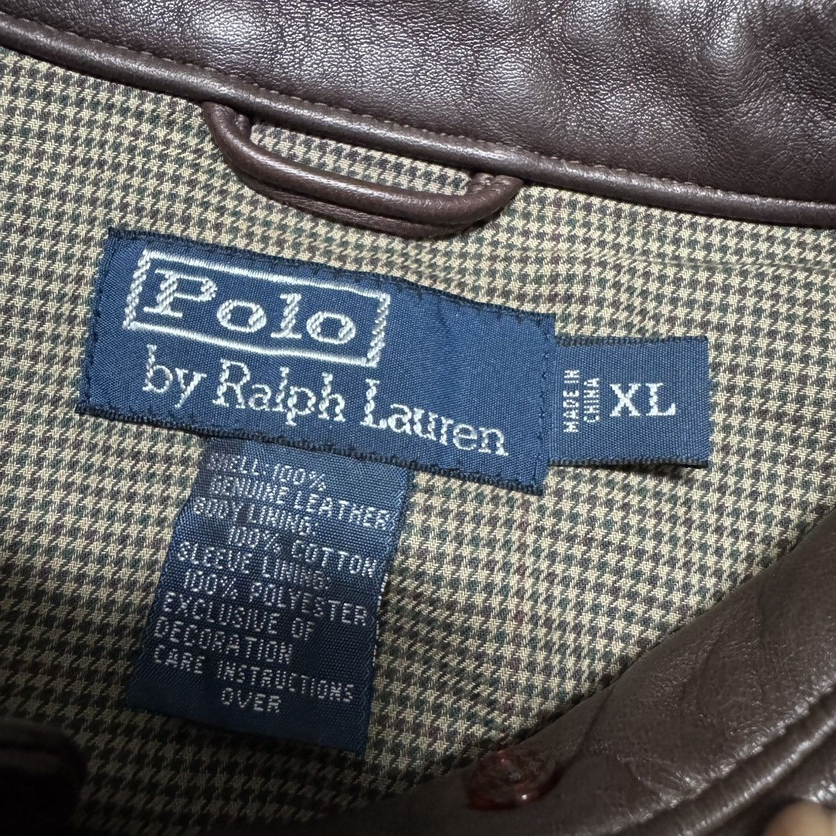 Polo Ralph Lauren Vintage Polo Ralph Lauren Leather Jacket Small Poney Size US XL / EU 56 / 4 - 24 Thumbnail