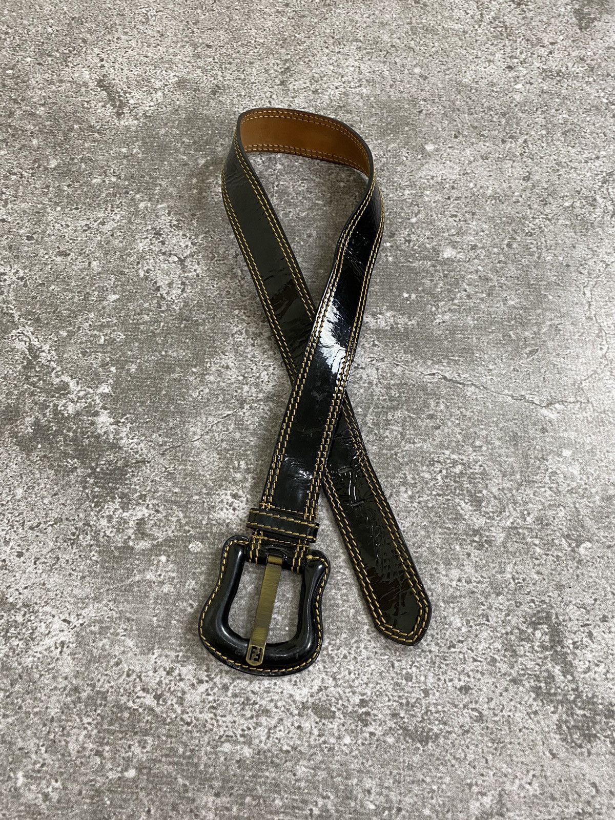 Fendi Fendi patent leather belt Size ONE SIZE - 1 Thumbnail