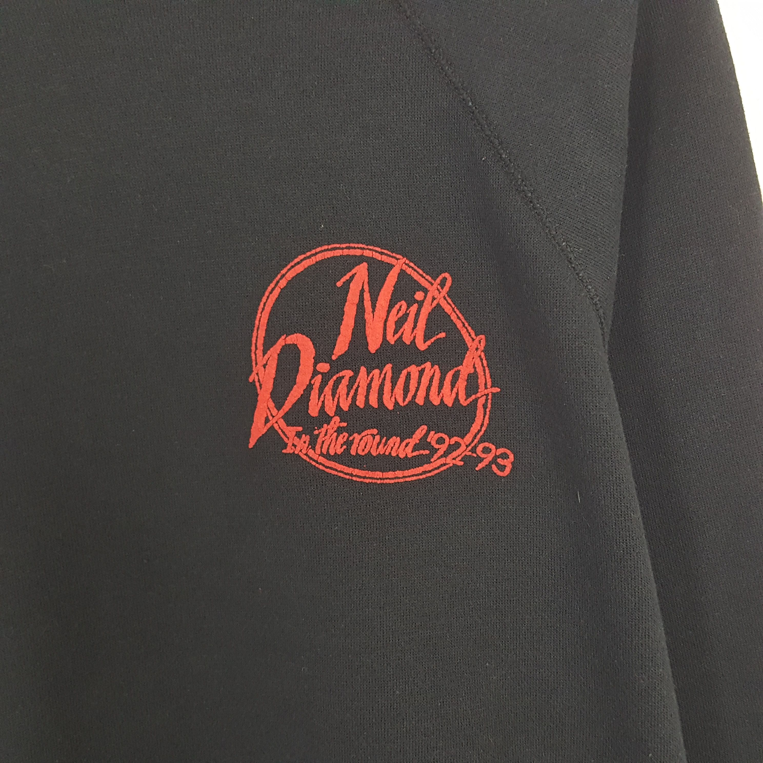 Vintage Vintage Neil Diamond In The round 92-93 Sweatshirt Size US L / EU 52-54 / 3 - 4 Thumbnail