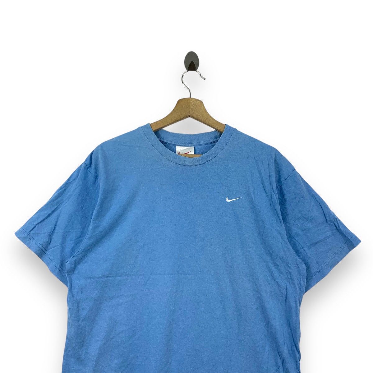 Nike Vintage 90’ NIKE SWOOSH Embroidered Logo Tee Shirt Top Size US L / EU 52-54 / 3 - 2 Thumbnail
