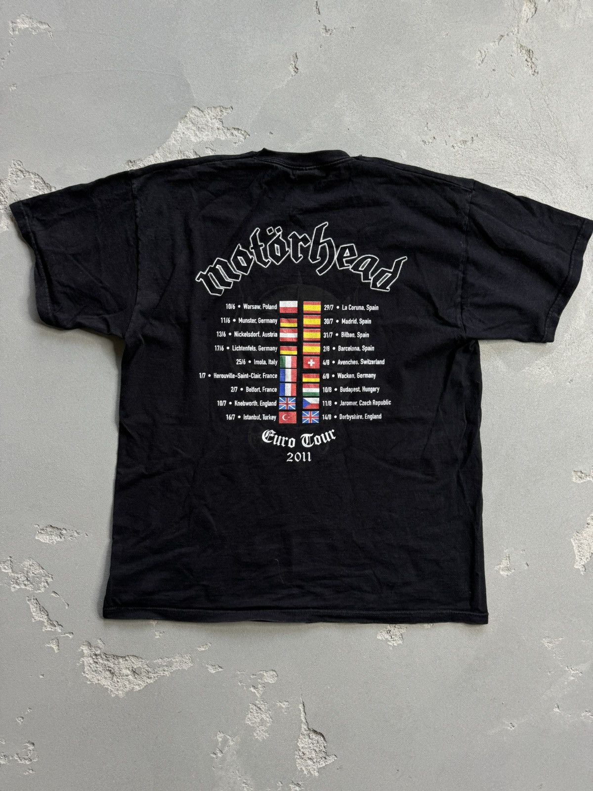 Band Tees OG Y2K Motorhead 'The World is Yours' Tee - Sz. M Size US XL / EU 56 / 4 - 5 Thumbnail
