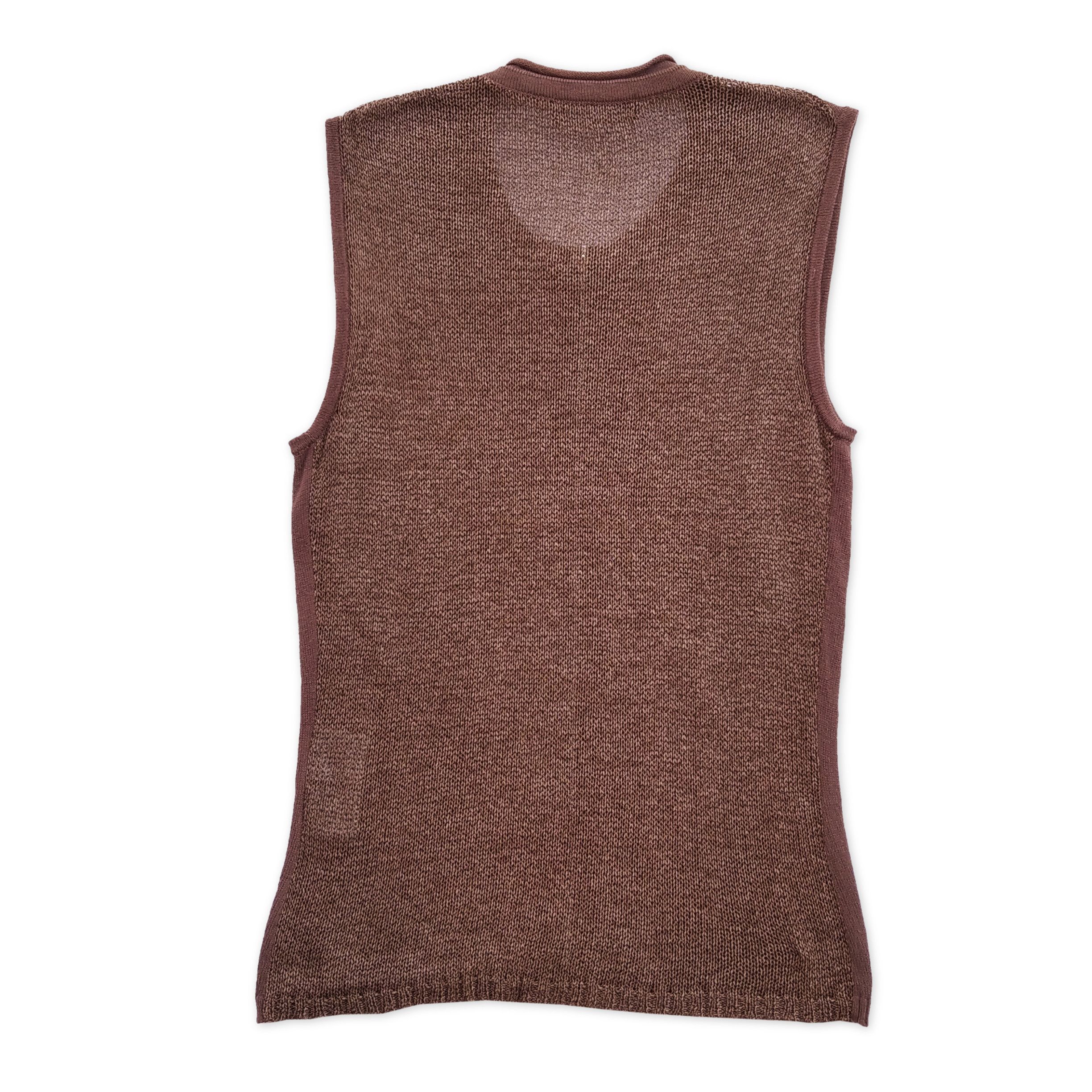 If Six Was Nine Vintage 90s BRECKENRIDGE Japanese Brand Mesh Knit Zipper Size US M / EU 48-50 / 2 - 2 Thumbnail