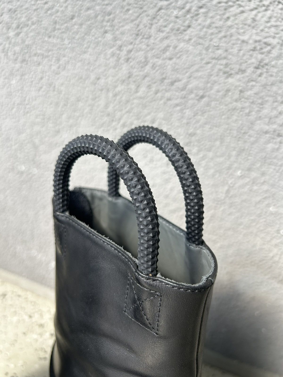 Random Identities Black Random Identities Vibram Worker Boots Size US 11.5 / EU 44-45 - 3 Thumbnail