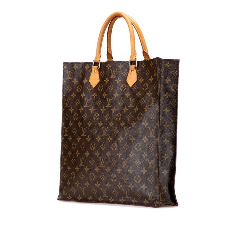 Louis Vuitton Louis Vuitton Monogram Sac Plat Tote Bag M51140 Size ONE SIZE - 2 Thumbnail