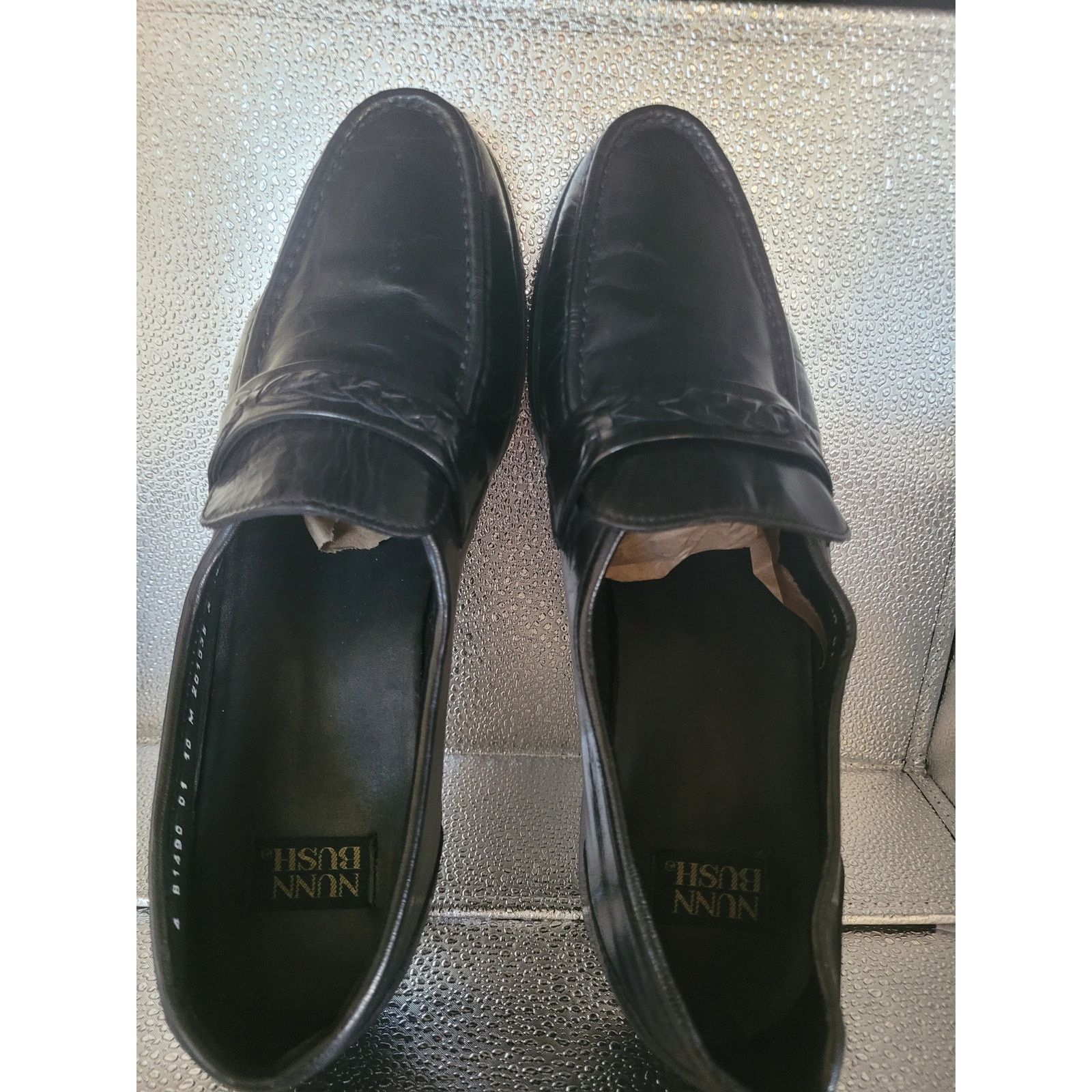 Nunn Bush Nunn Bush Womens Loafers Black Leather 1" Heel Sz 10 Size US 10 / IT 40 - 11 Thumbnail