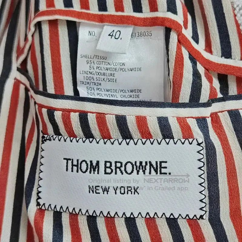 Thom Browne Thom Browne Spring Autumn Color-Block Jacket . Size S / US 4 / IT 40 - 7 Thumbnail