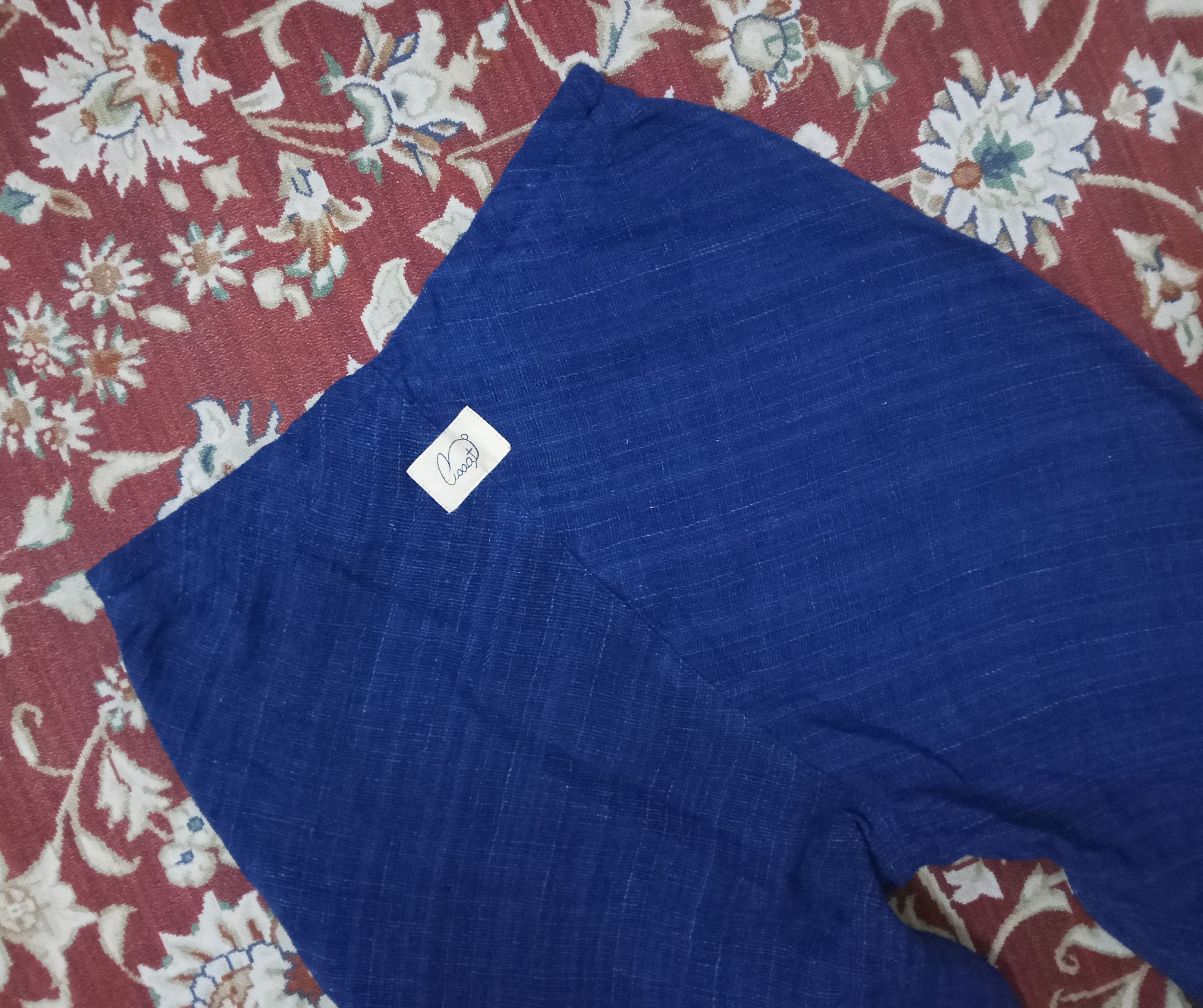 Designer × Japanese Brand Usaato Indigo Blue Pants Size 27" / US 4 / IT 40 - 4 Thumbnail