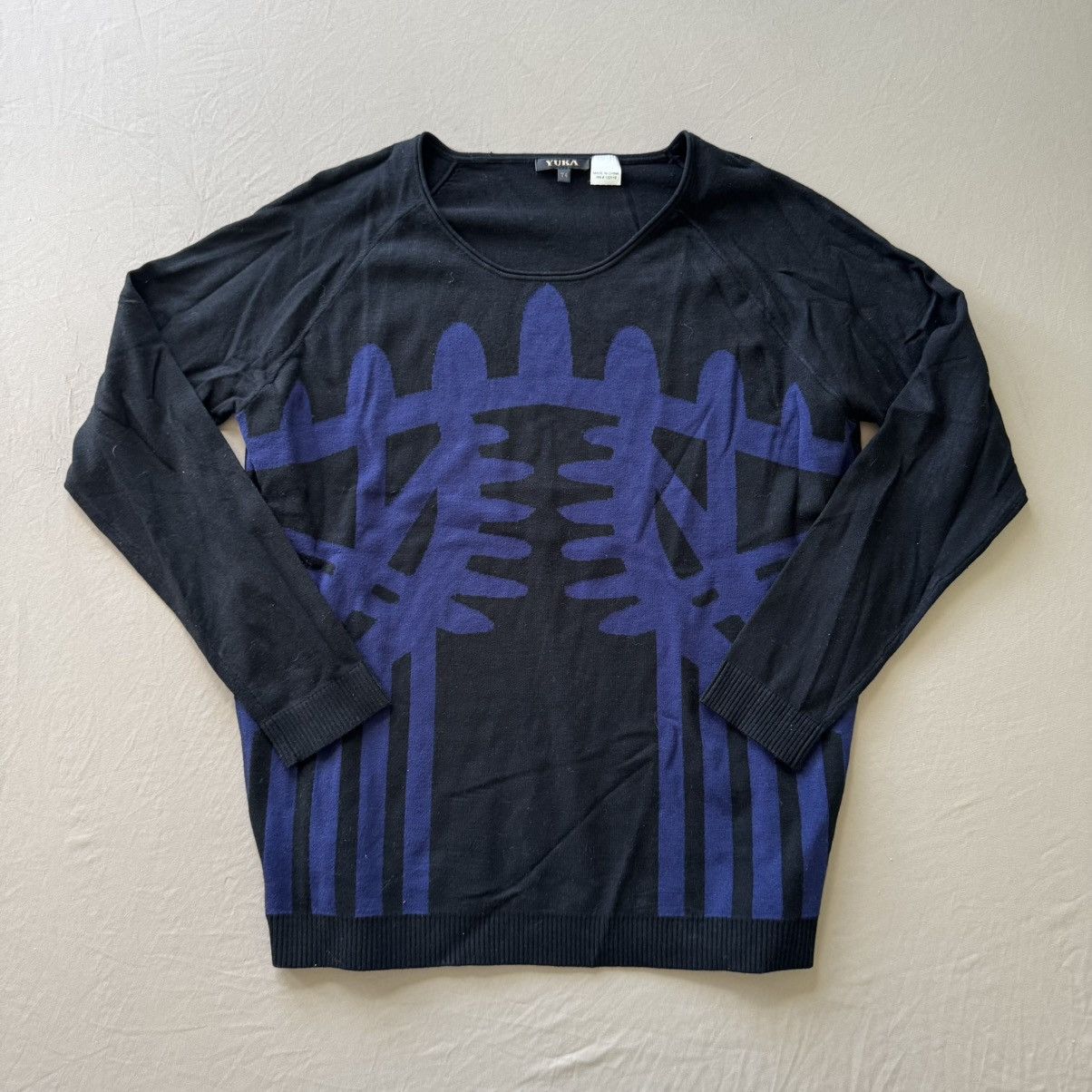 Other Vintage Yuka Asian Crewneck Sweater Size S / US 4 / IT 40 - 1 Thumbnail
