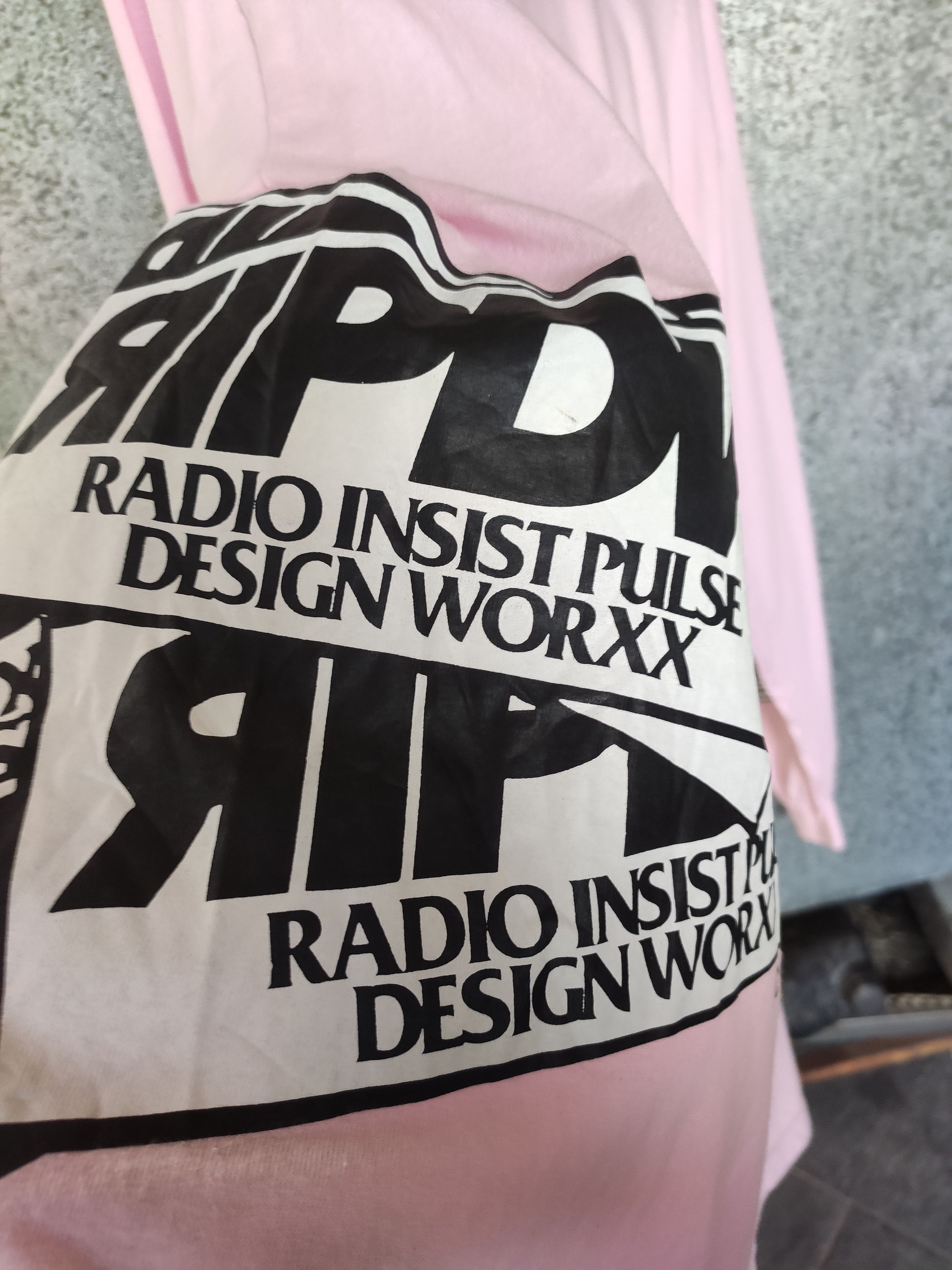 Japanese Brand 🔥 RIPDW Radio Insist Pulse Design Worxx long sleeve t shirt Size US XL / EU 56 / 4 - 3 Thumbnail
