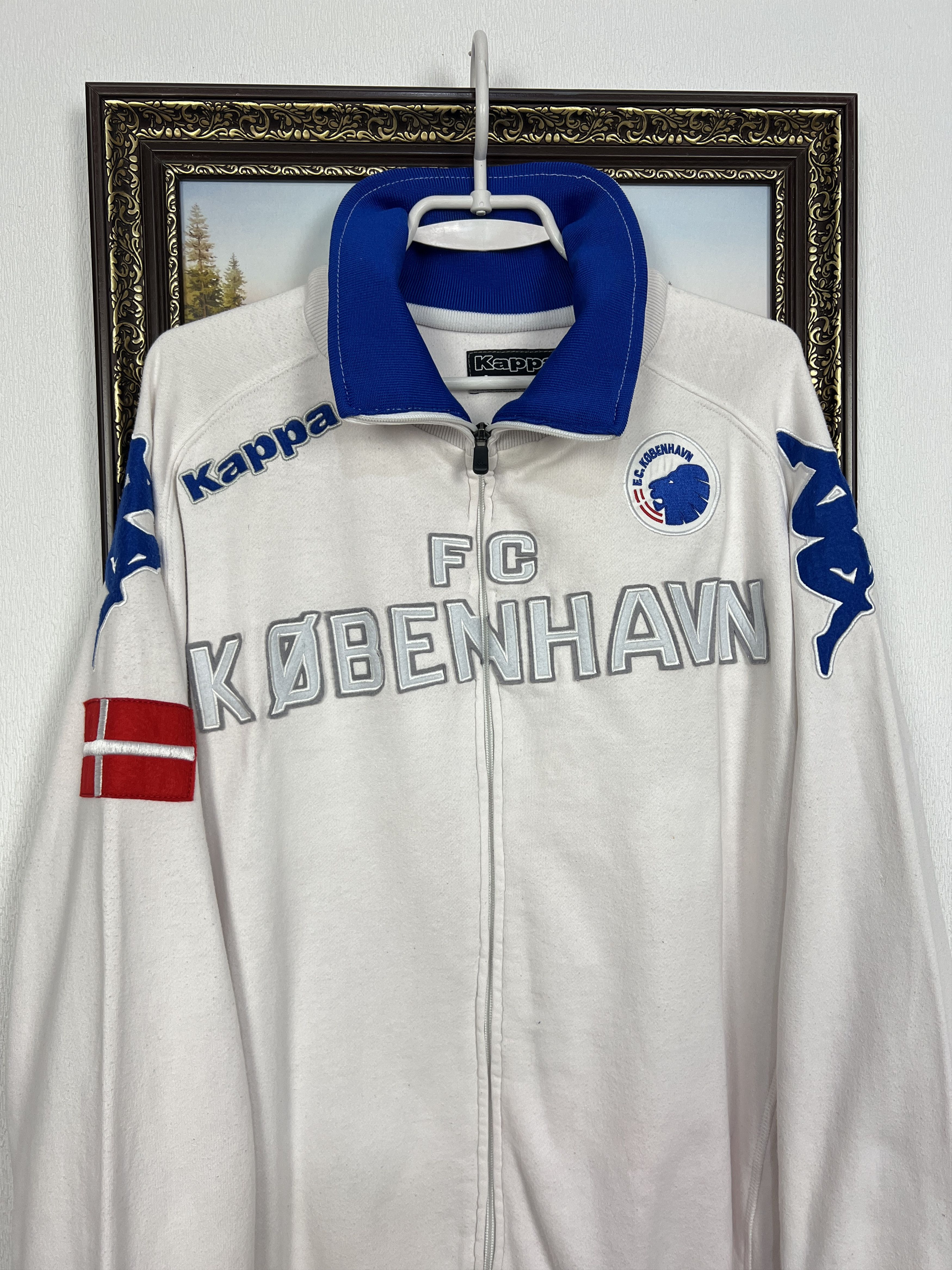 Kappa Copenhagen Football Jacket Track Top Train Sweatshirt Size US XXL / EU 58 / 5 - 2 Thumbnail
