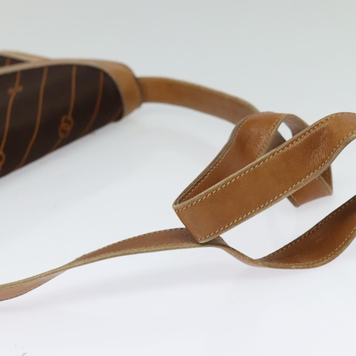 Gucci GUCCI Shoulder Bag Canvas Leather Brown Gold Size ONE SIZE - 7 Thumbnail