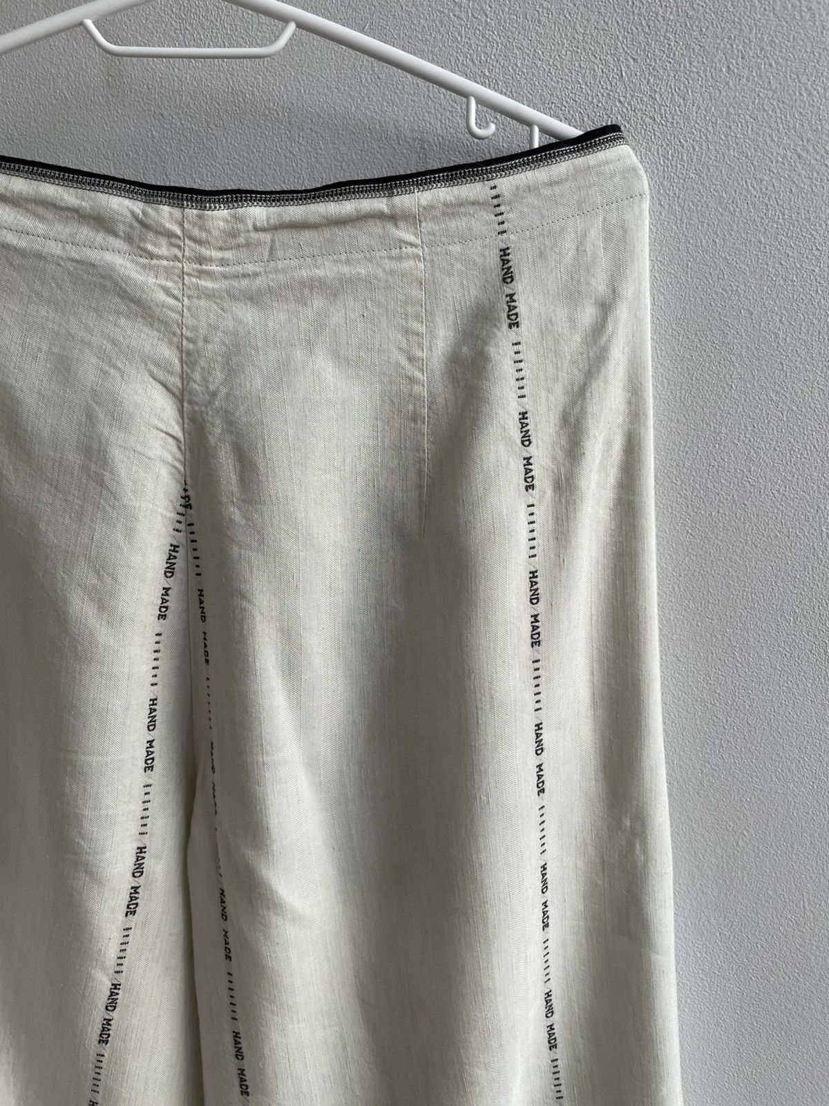 Annette Gortz × Designer × Vintage Anette Gortz Germany Linen Viscose Classic Pants Free Fit Size 36" / US 14 / IT 50 - 17 Thumbnail