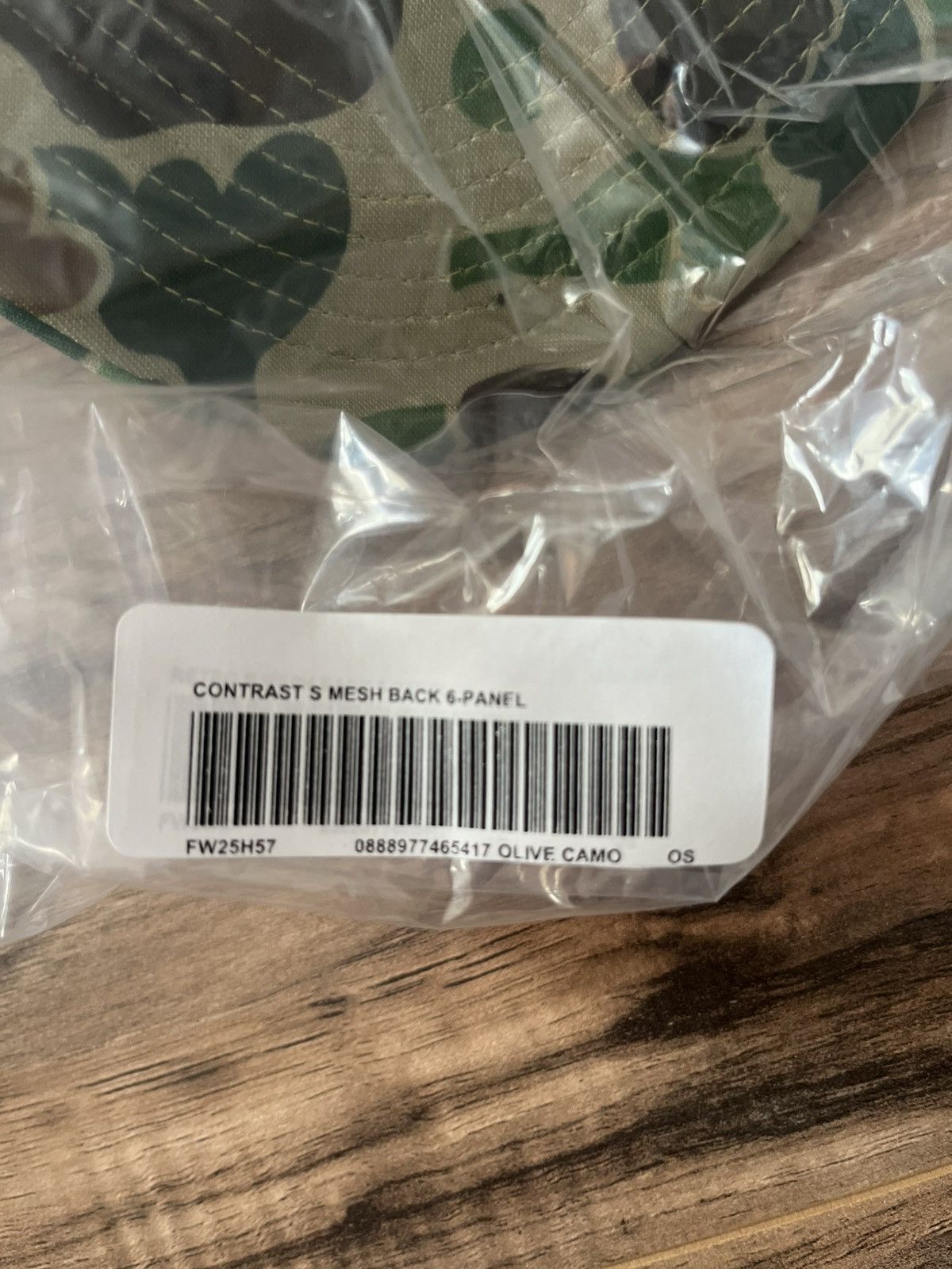 Supreme Supreme Contrast S Mesh Back 6-Panel Size ONE SIZE - 8 Thumbnail