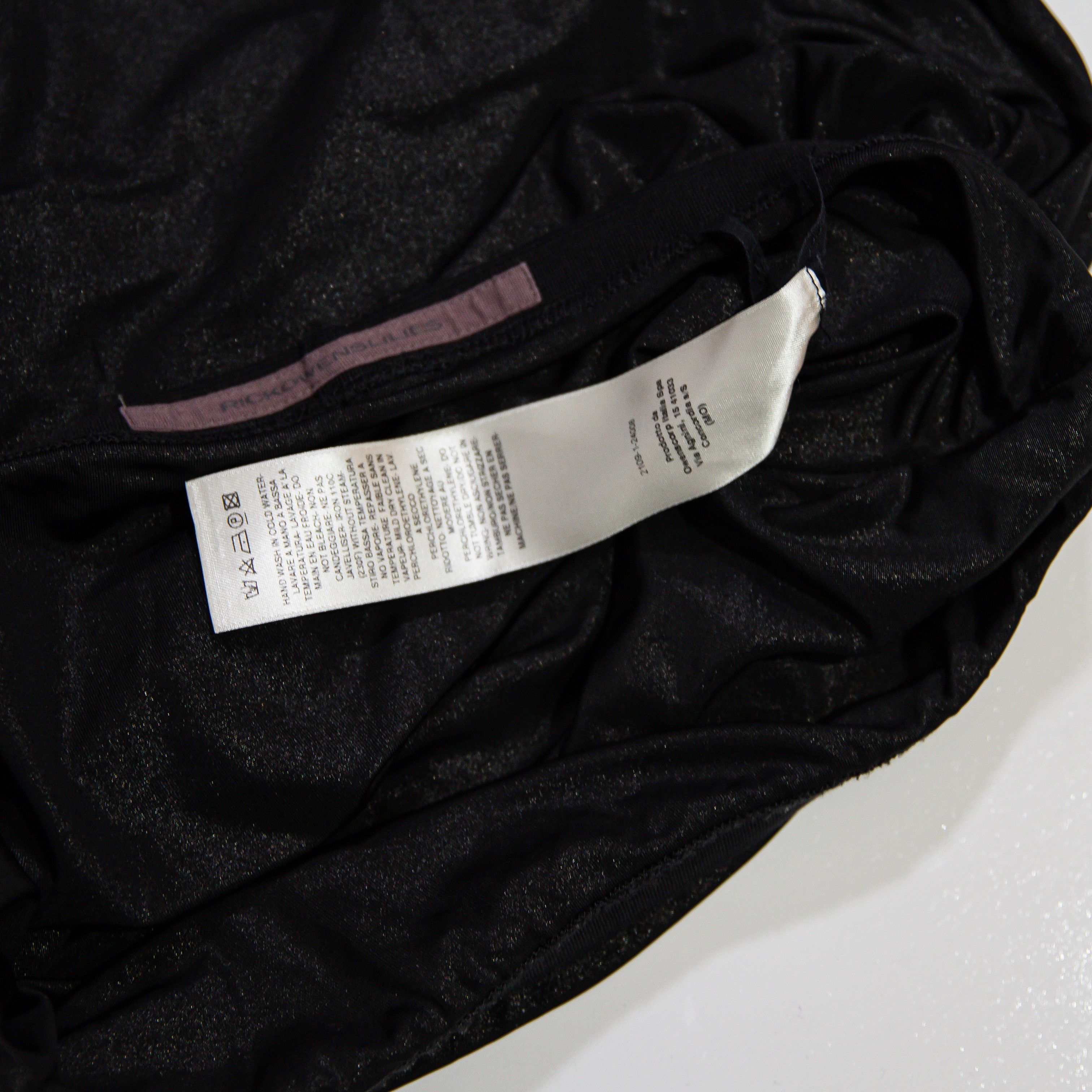 Rick Owens Lilies Rick Owens Lilies Draped Ruched Stretch Size 28" / US 6 / IT 42 - 3 Thumbnail