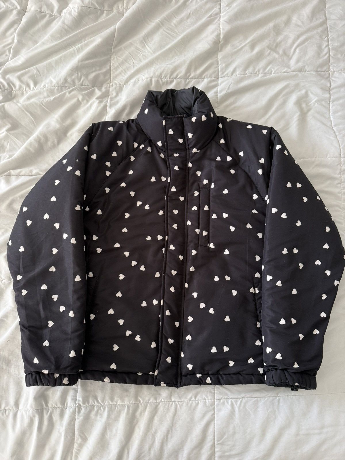 Opening Ceremony Reversible Heart Quilted Puffer Coat Size L Size US L / EU 52-54 / 3 - 1 Thumbnail