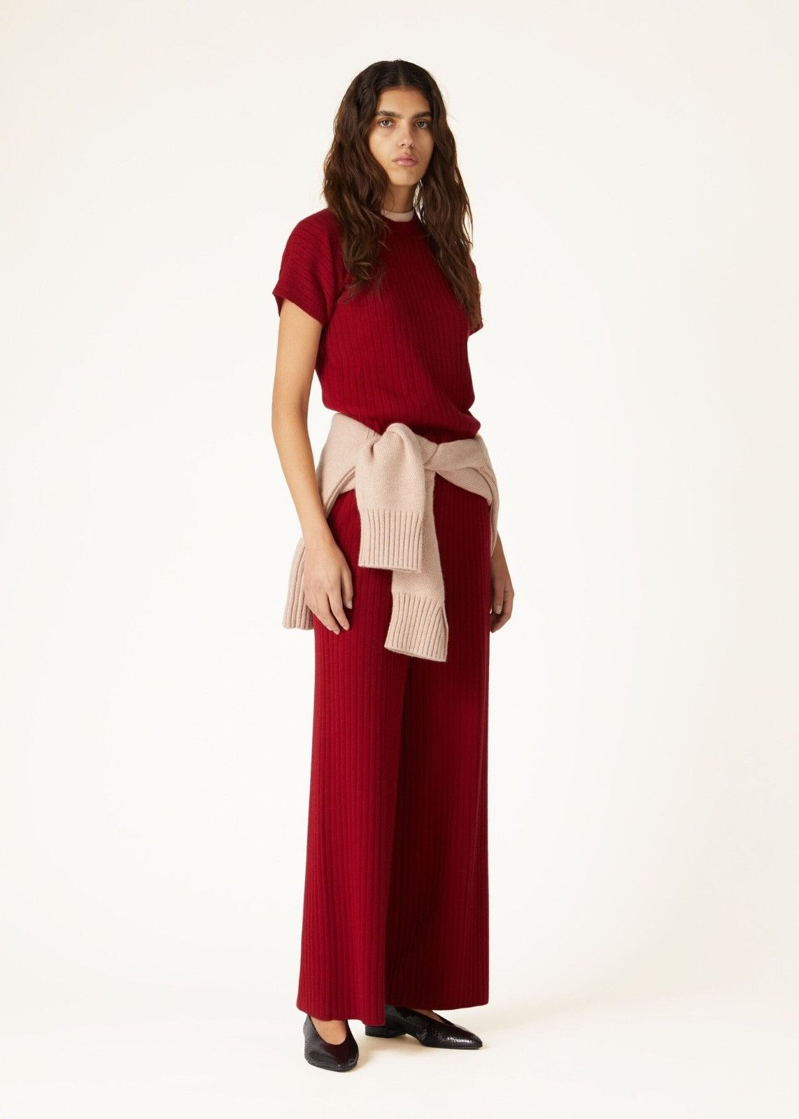Loro Piana o1srvl11e0824 Maras Cashmere Regular Trouser in Red Size 26" / US 2 / IT 38 - 3 Thumbnail