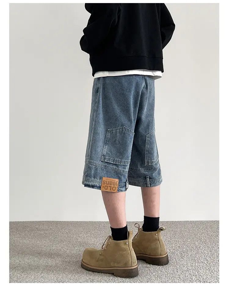 Japanese Brand × Jean Reversable Denim Shorts Size US 32 / EU 48 - 3 Thumbnail
