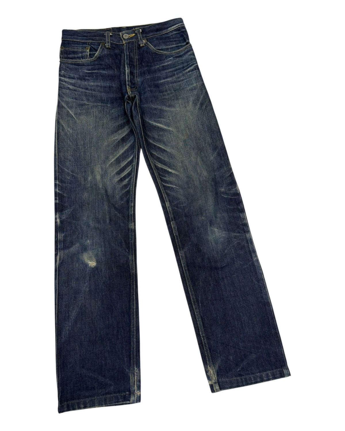 Yohji Yamamoto 🔥TRANS CONTINENTS JAPANESE DENIM JEANS Size US 28 / EU 44 - 3 Thumbnail