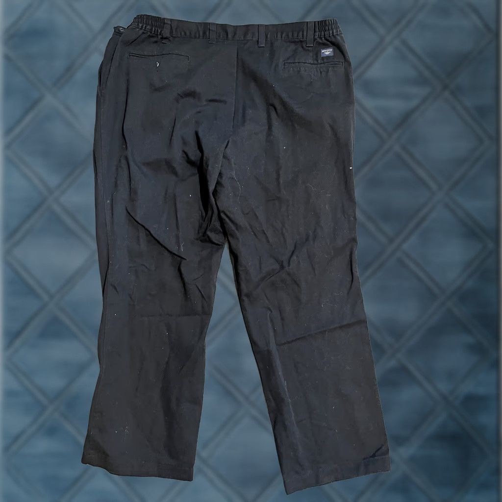 Dockers DOCKERS Classic Fit Chinos Pants 46x30 Black 100% Cotton Vintage Distressed Men Regular Inseam 30 Classic Style D3 Size US 30 / EU 46 - 1 Thumbnail
