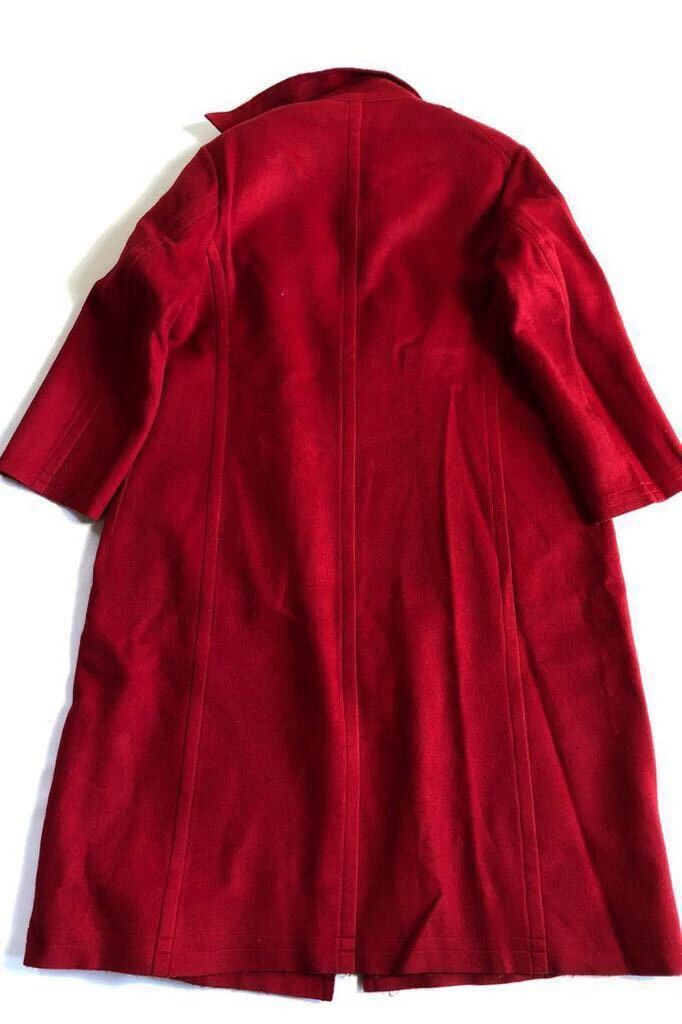 Yohji Yamamoto Yohji Yamamoto yohji yamamoto 93aw Runway Red Coat Size US S / EU 44-46 / 1 - 4 Thumbnail