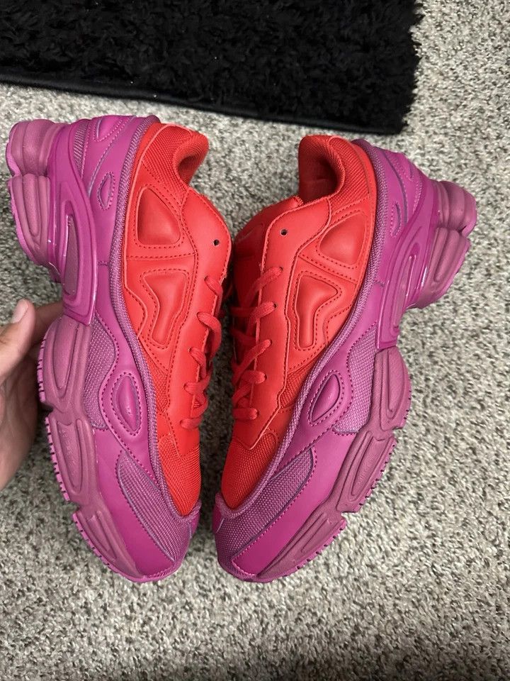 Adidas × Raf Simons Adidas x Raf Simons Ozweego 2 Glory Red Purple 10 F34265 Size US 10 / EU 43 - 1 Thumbnail