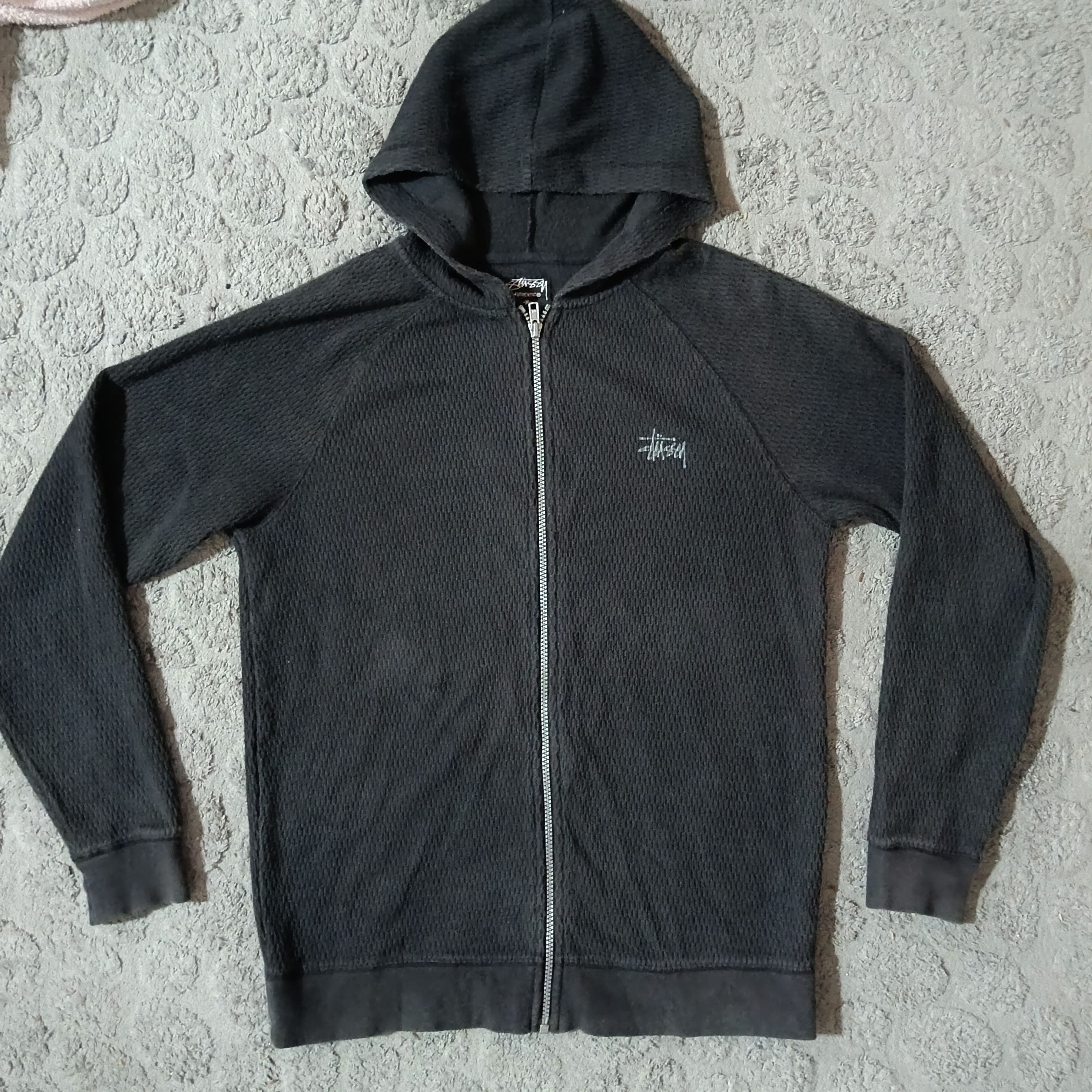Stussy Vintage Stussy Black Hoddie Size US M / EU 48-50 / 2 - 1 Thumbnail