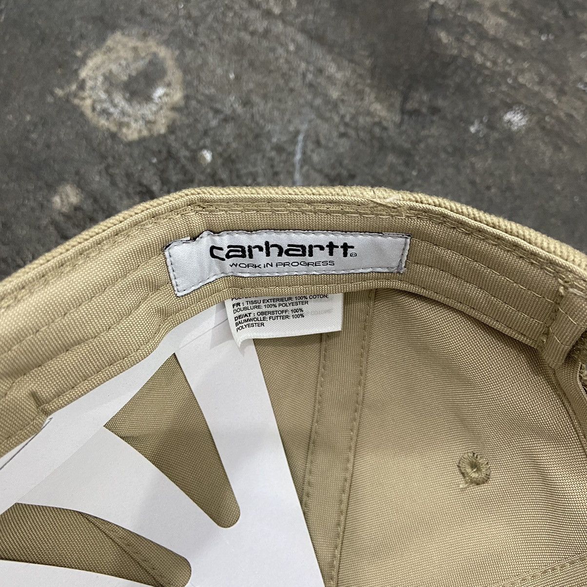 Carhartt Wip Carhartt WIP “WIP” Strapback Cap Leather/Wax Size ONE SIZE - 5 Thumbnail
