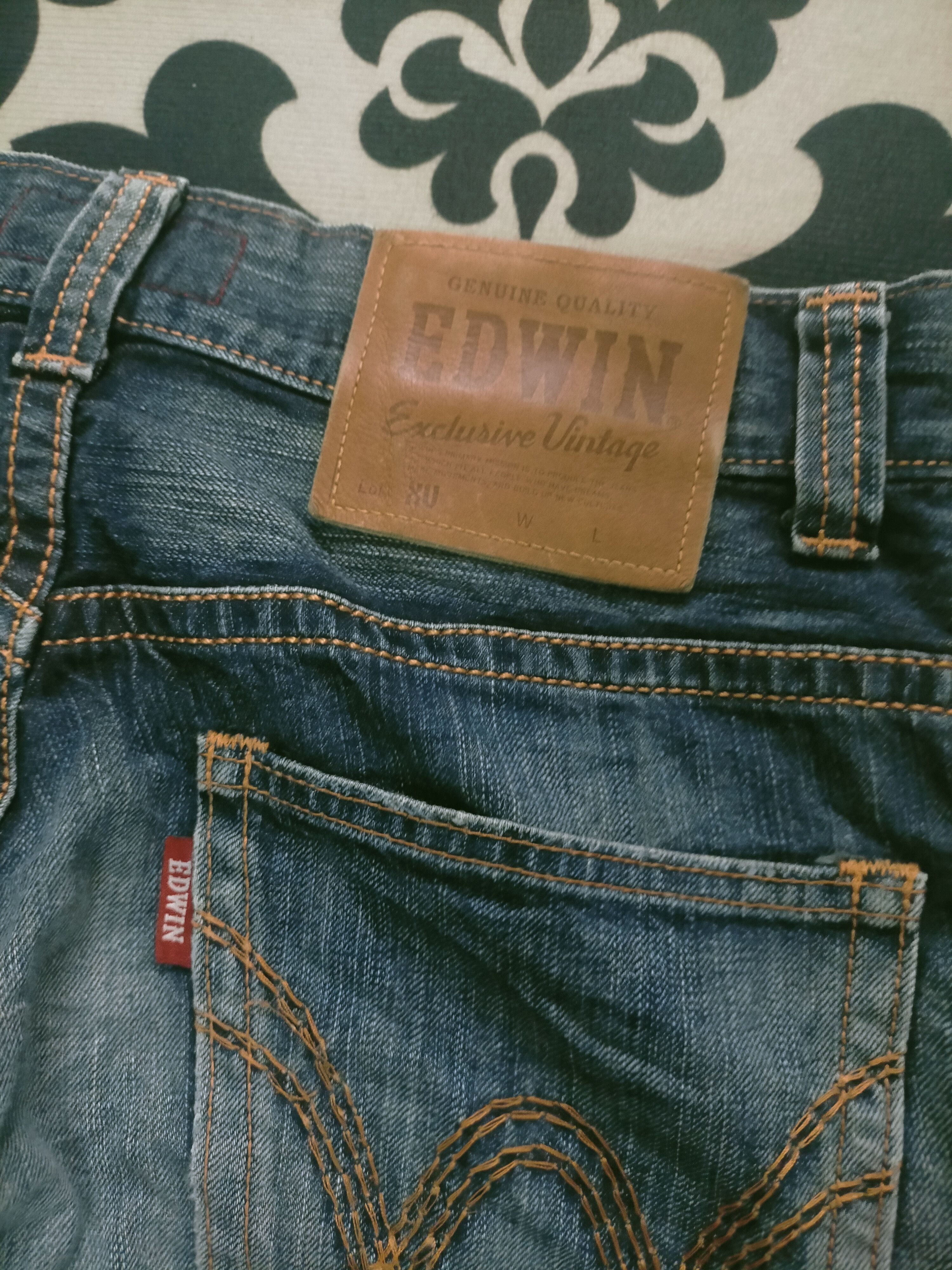 Edwin × Japanese Brand 🔥 Mudwash Distressed Edwin XV Jeans Size US 33 - 8 Thumbnail