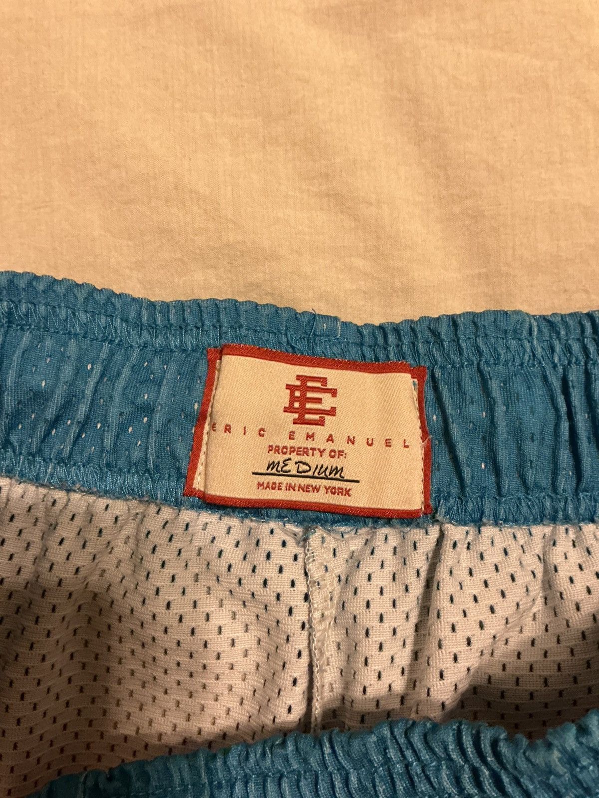 Eric Emanuel Eric Emanuel Tropical Palm Tree Mesh shorts. Blue EE. Medium Size US 32 / EU 48 - 3 Thumbnail