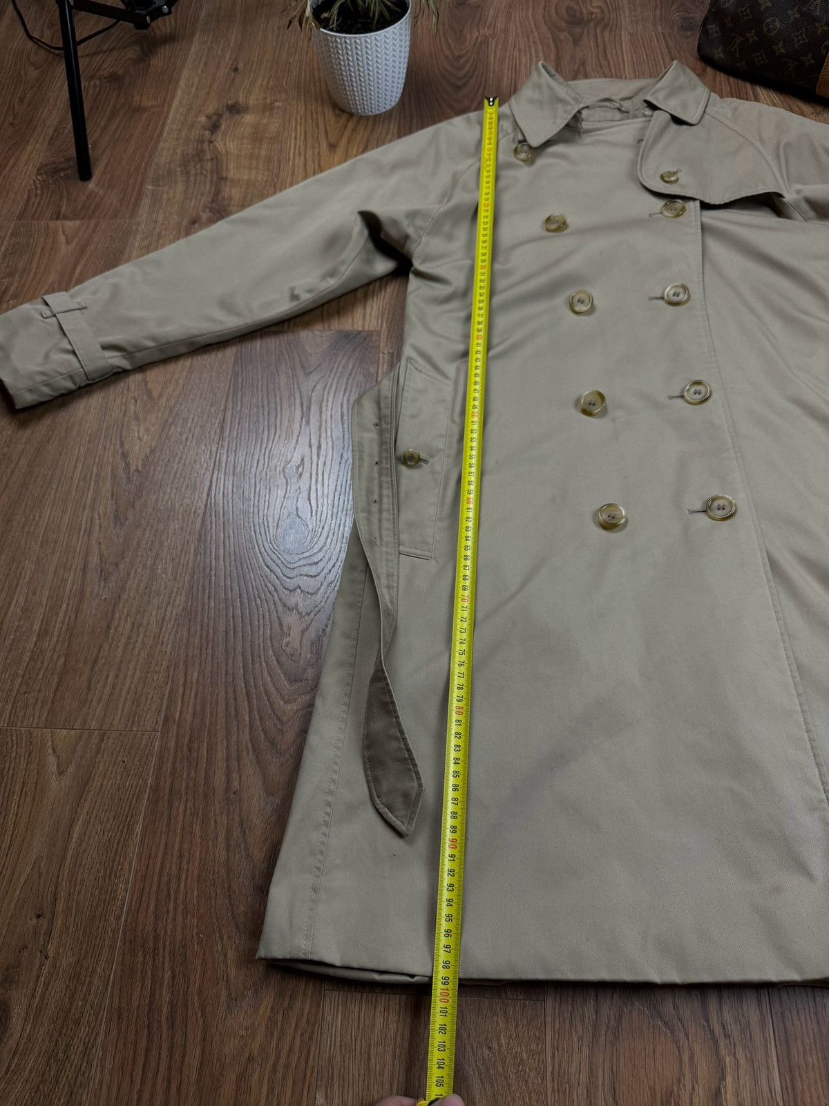 Burberry Vintage trench coat Burberry original luxury streetwear item Size US S / EU 44-46 / 1 - 6 Thumbnail