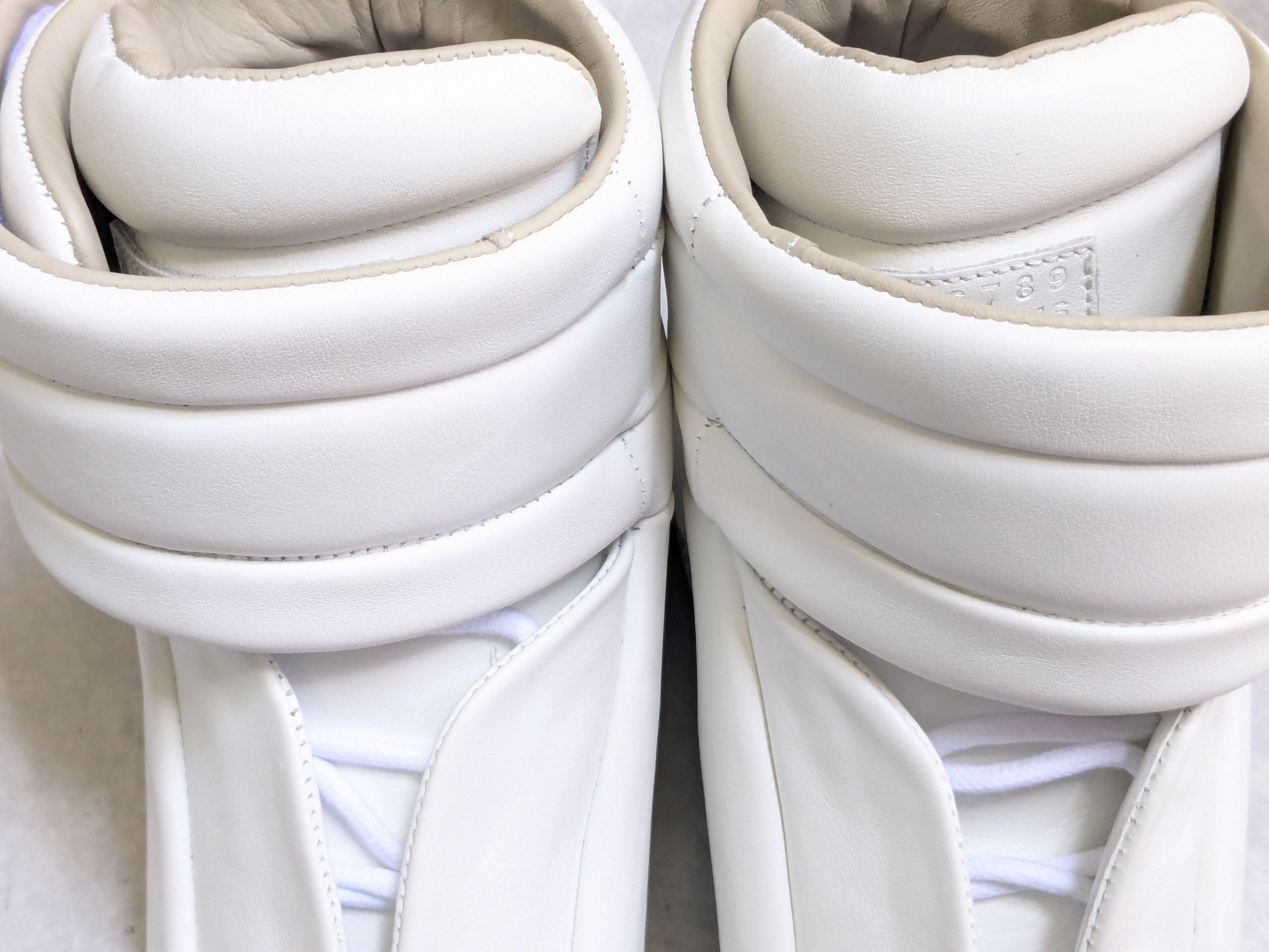 Maison Margiela Maison Margiela Future White 9 42 High Tops Leather Size US 9 / EU 42 - 2 Thumbnail