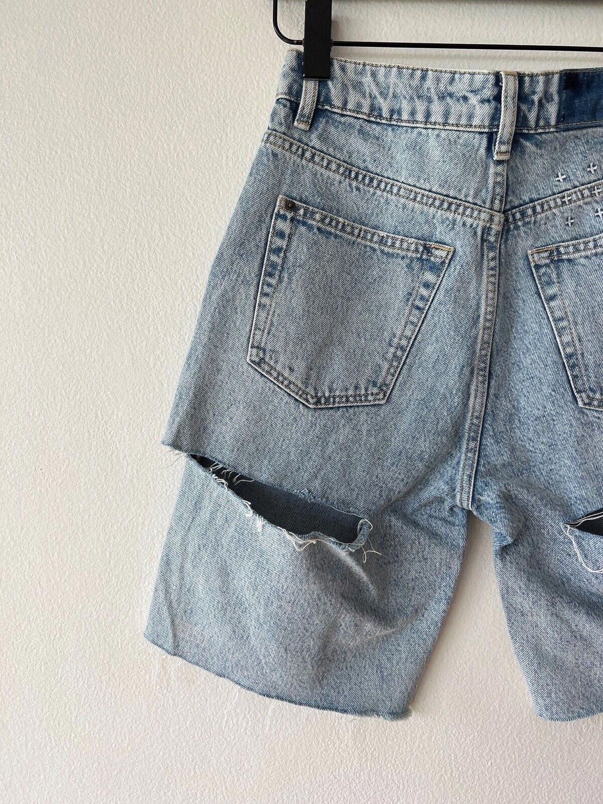 Ksubi new Ksubi denim blue short jean 26 small 8 brooklyn haze Size 26" / US 2 / IT 38 - 4 Thumbnail